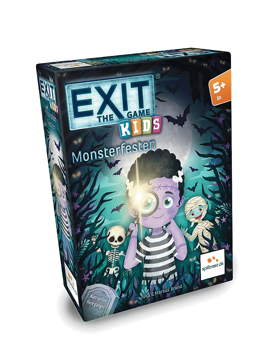 Spilbræt - EXIT for Børn 3: Monsterfesten (DA) - borðspil - multi - 0