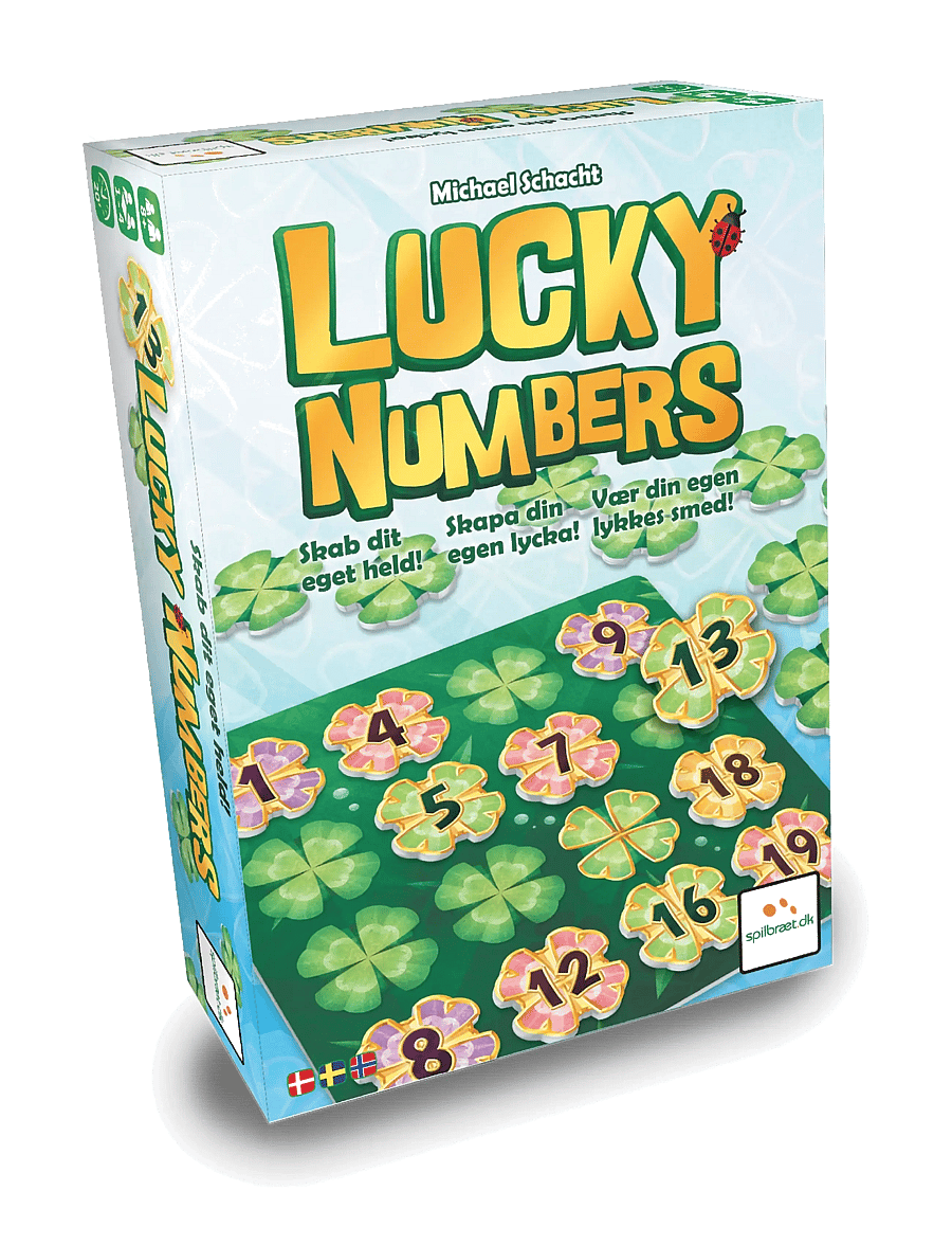 Spilbræt - Lucky Numbers (Nordic) - brettspiele - multi - 1