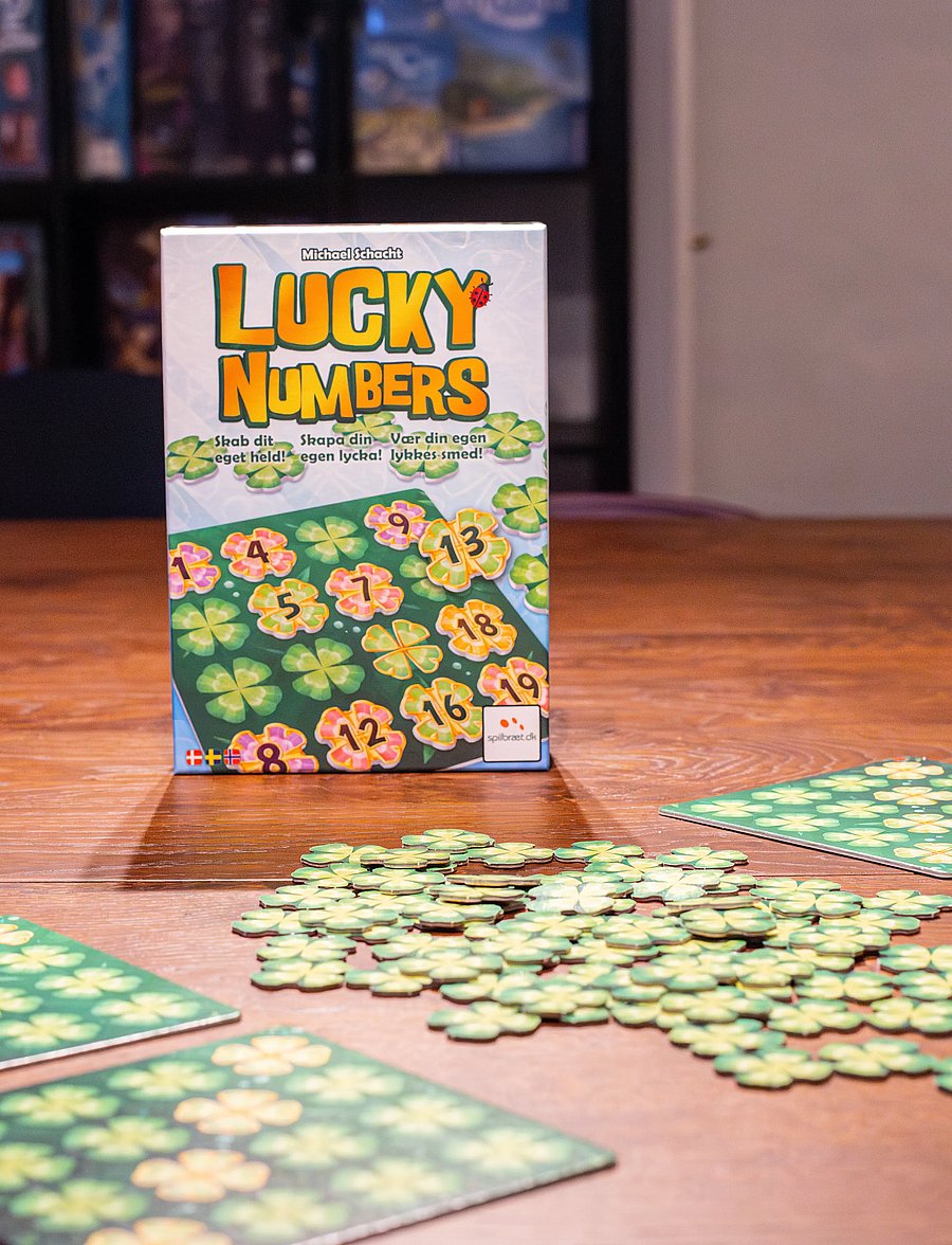 Spilbræt - Lucky Numbers (Nordic) - brettspiele - multi - 0