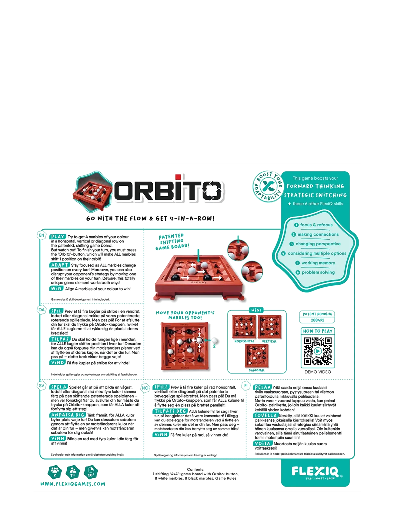 Spilbræt - Orbito (Nordic) - multi - 1