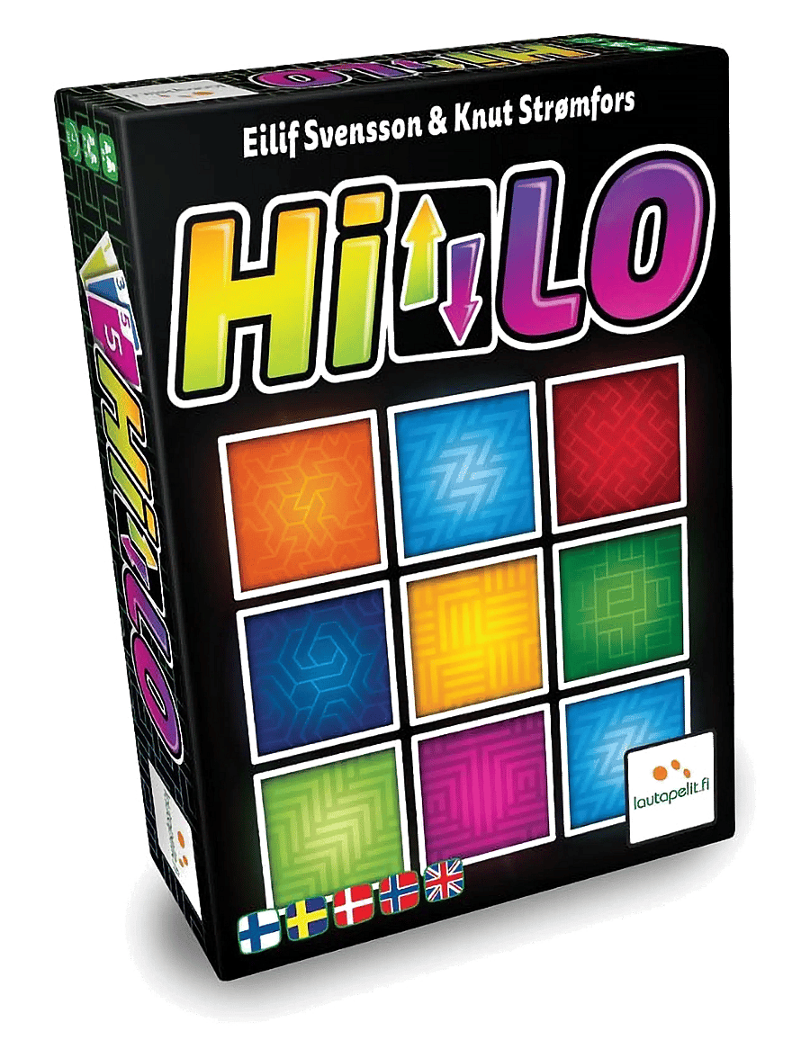 Spilbræt - Hi Lo (Nordic + ENG) - multi - 0