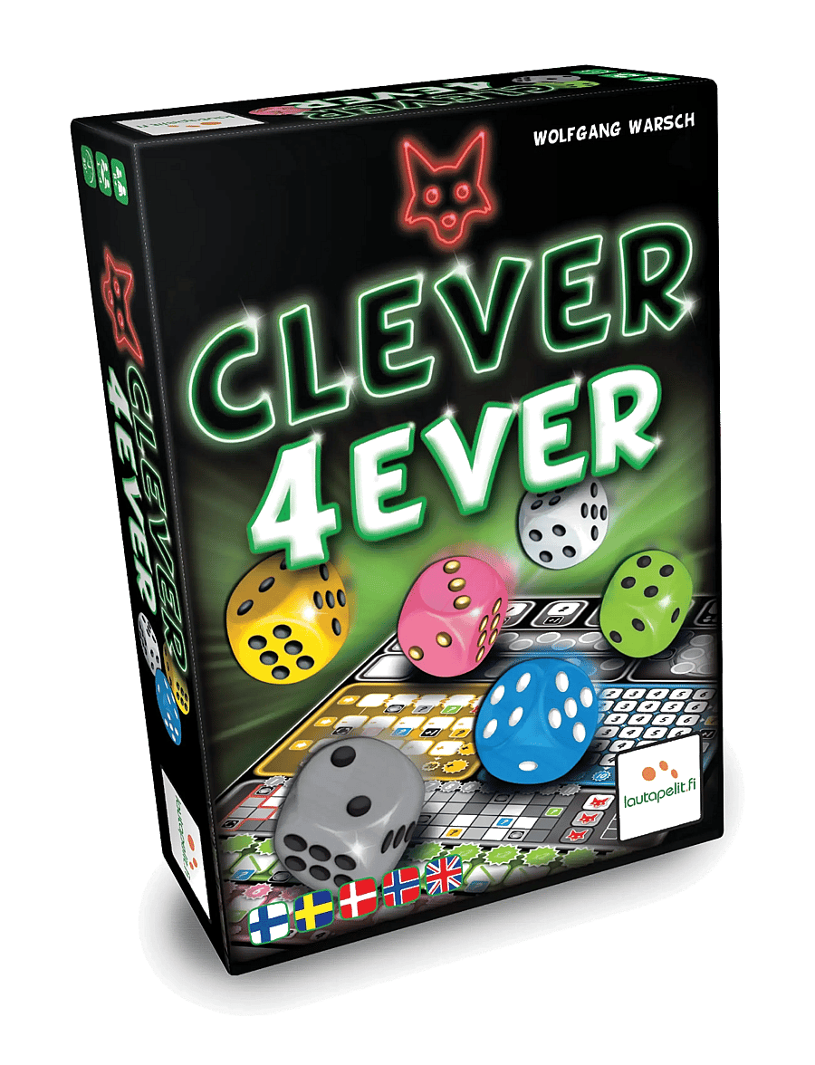 Spilbræt - Clever 4-Ever (Nordic) - brettspiele - multi - 0
