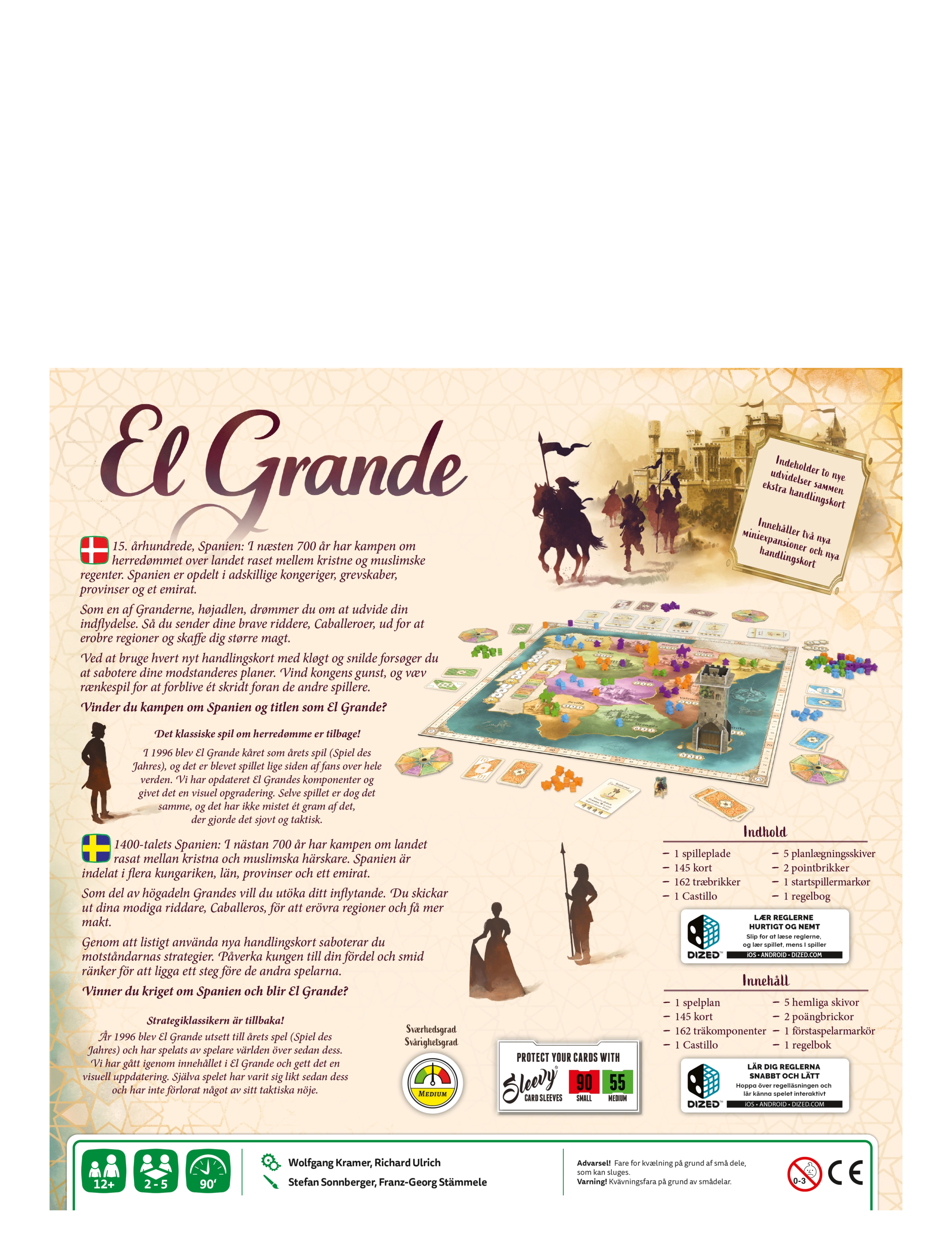 Spilbræt - El Grande (DA/SE) - brettspiele - multi - 2