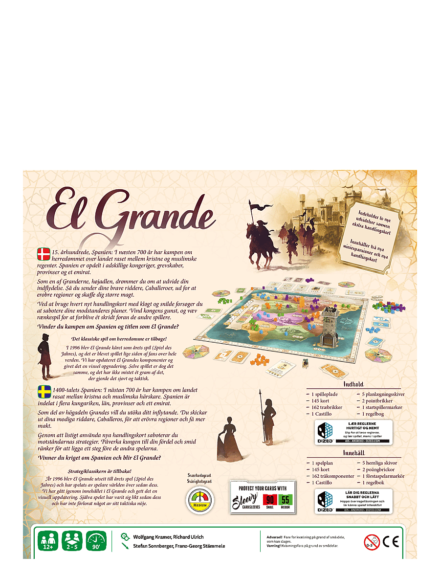 Spilbræt - El Grande (DA/SE) - brettspiele - multi - 2