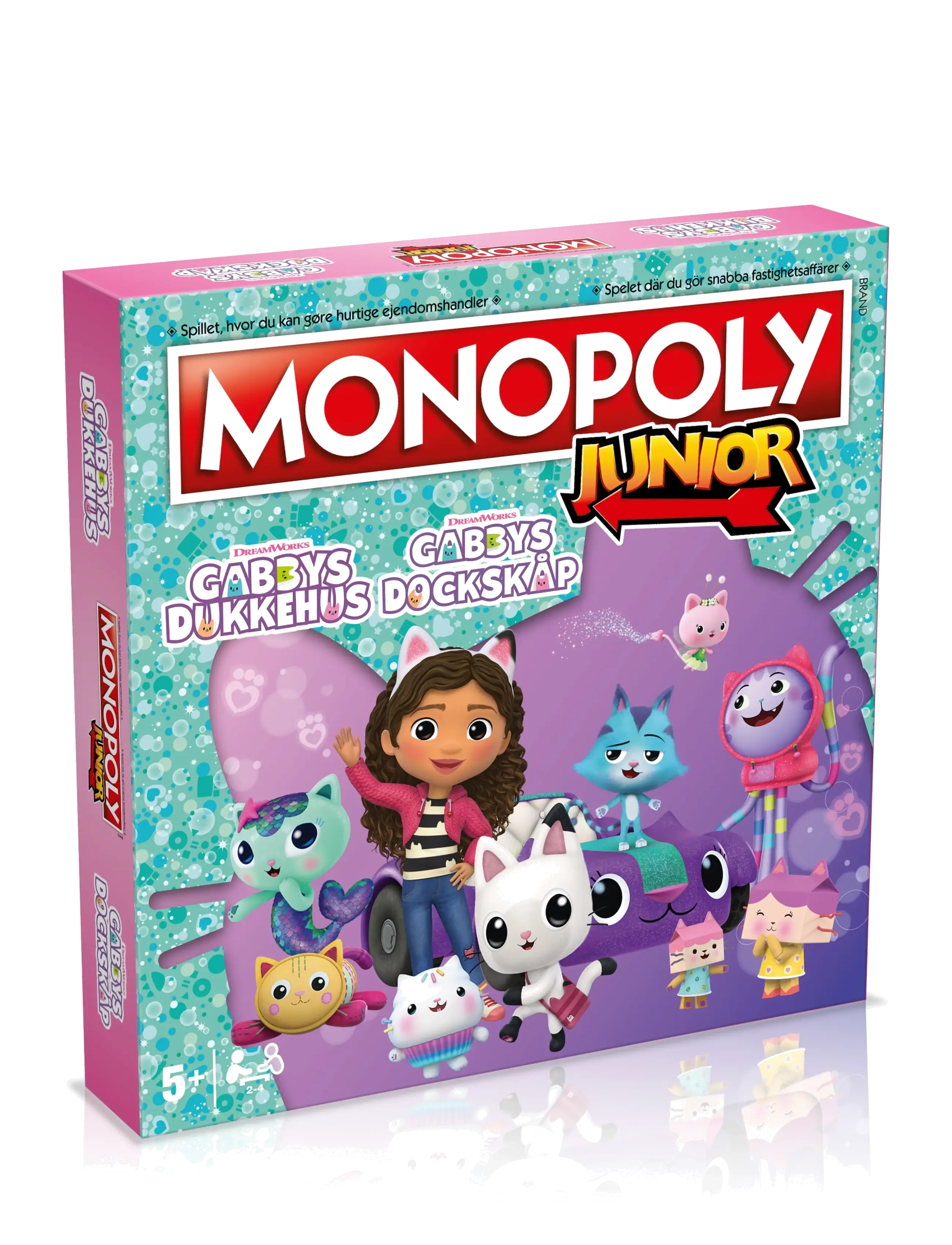 Spilbræt Monopoly Junior - Gabby's Dollhouse (DA/SE) - Spielzeug für drinnen - MULTI / multi