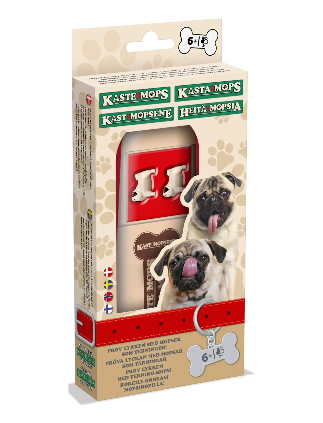 Spilbræt Pass the Pugs (Nordic) - Gry planszowe - MULTI / multi