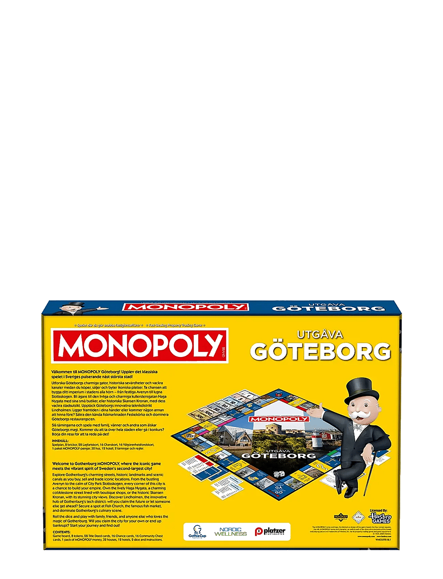Spilbræt - Monopoly Göteborg (SE) - multi - 2