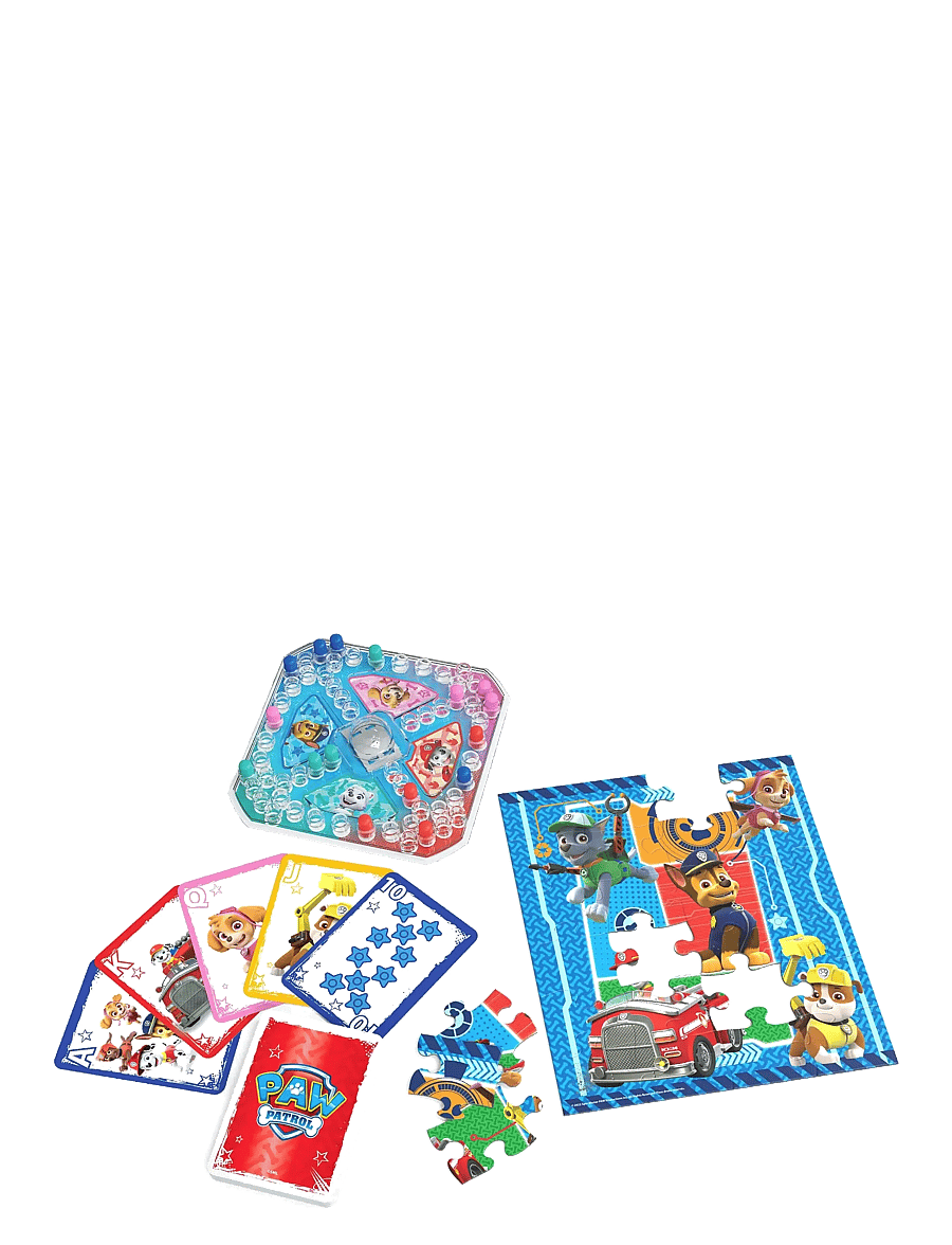Spinmaster Games - Paw Patrol 3 Pack Games Bundle - brettspill - multi - 2
