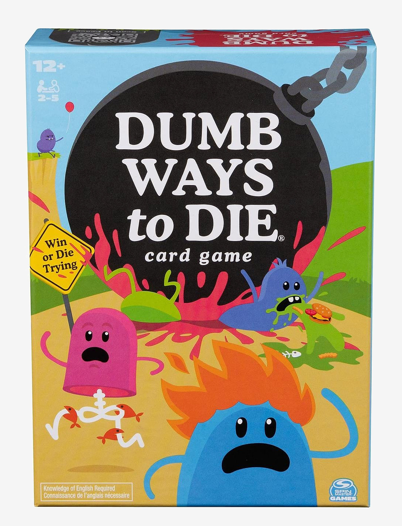 Spinmaster Games - Dumb Ways to Die Card Game - kortspill - multi - 1