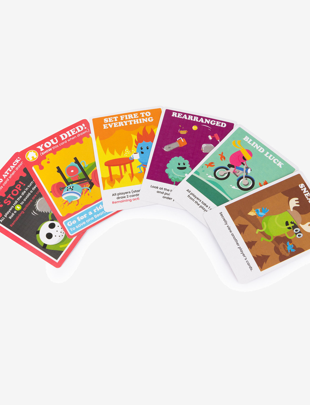 Spinmaster Games - Dumb Ways to Die Card Game - kortspill - multi - 2