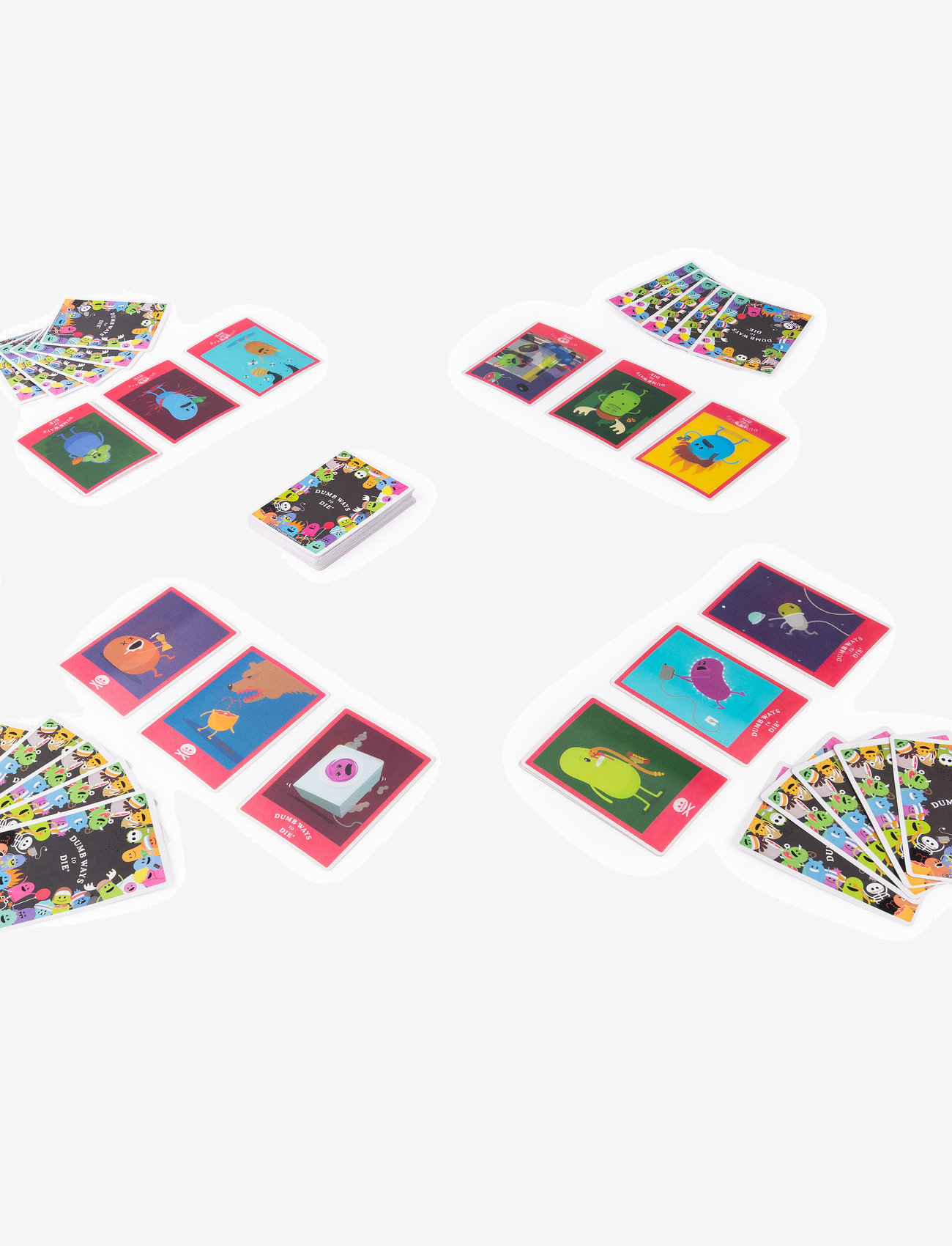 Spinmaster Games - Dumb Ways to Die Card Game - kortspill - multi - 3