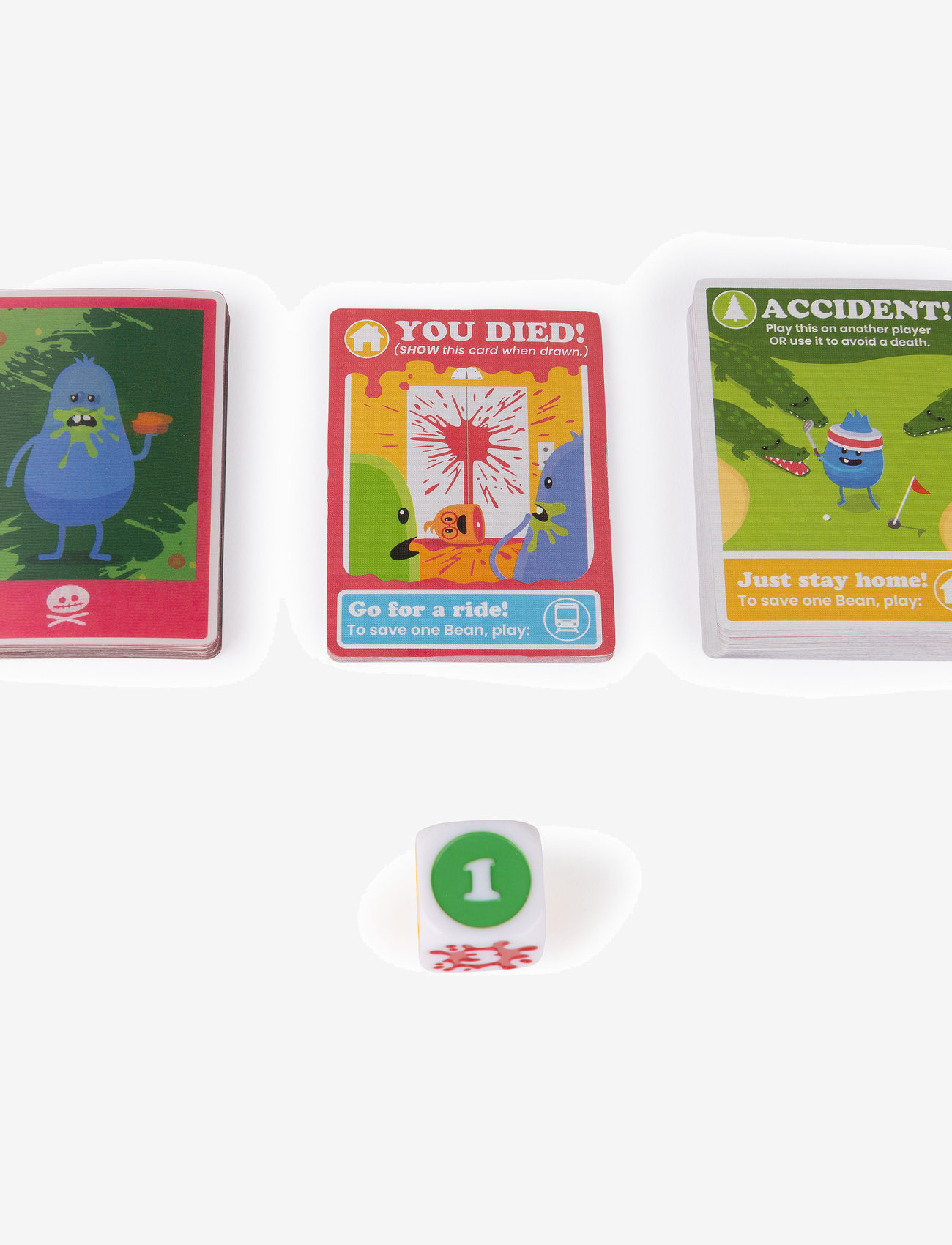 Spinmaster Games - Dumb Ways to Die Card Game - kortspill - multi - 4