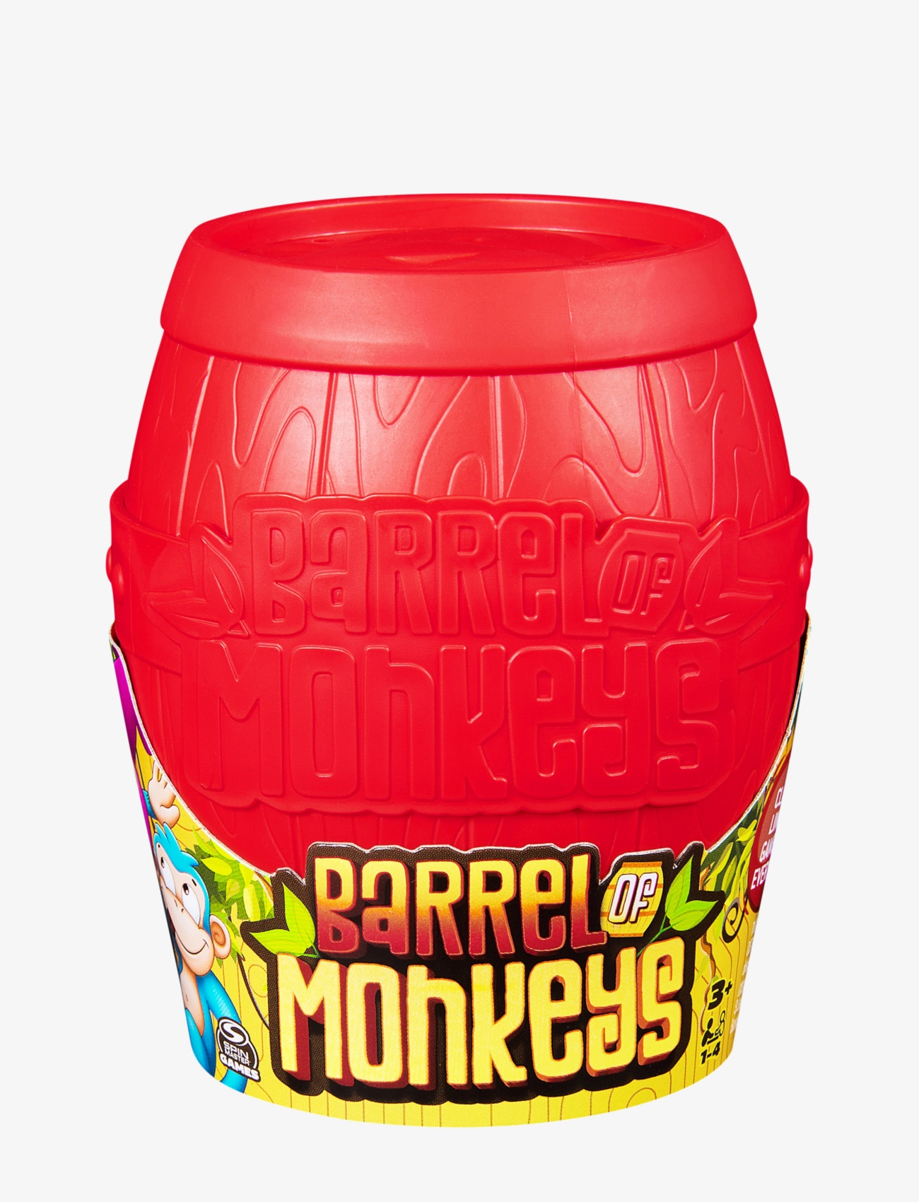 Spinmaster Games Barrel Of Monkeys, One Size, Red, Puslespil Og Spil > Spil, Unisex