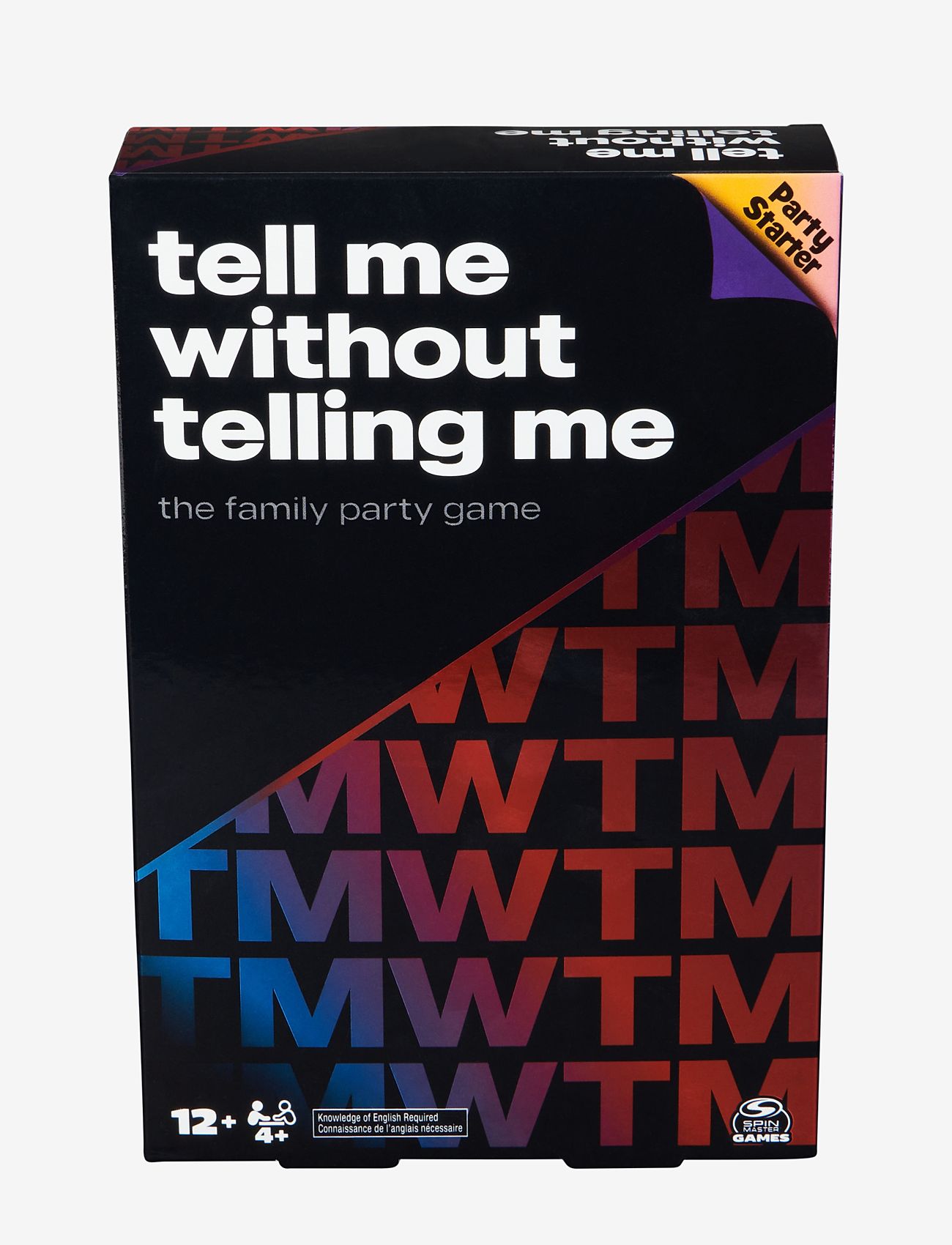 Spinmaster Games - Tell Me Without Telling Me - Party Starter - multi - 0