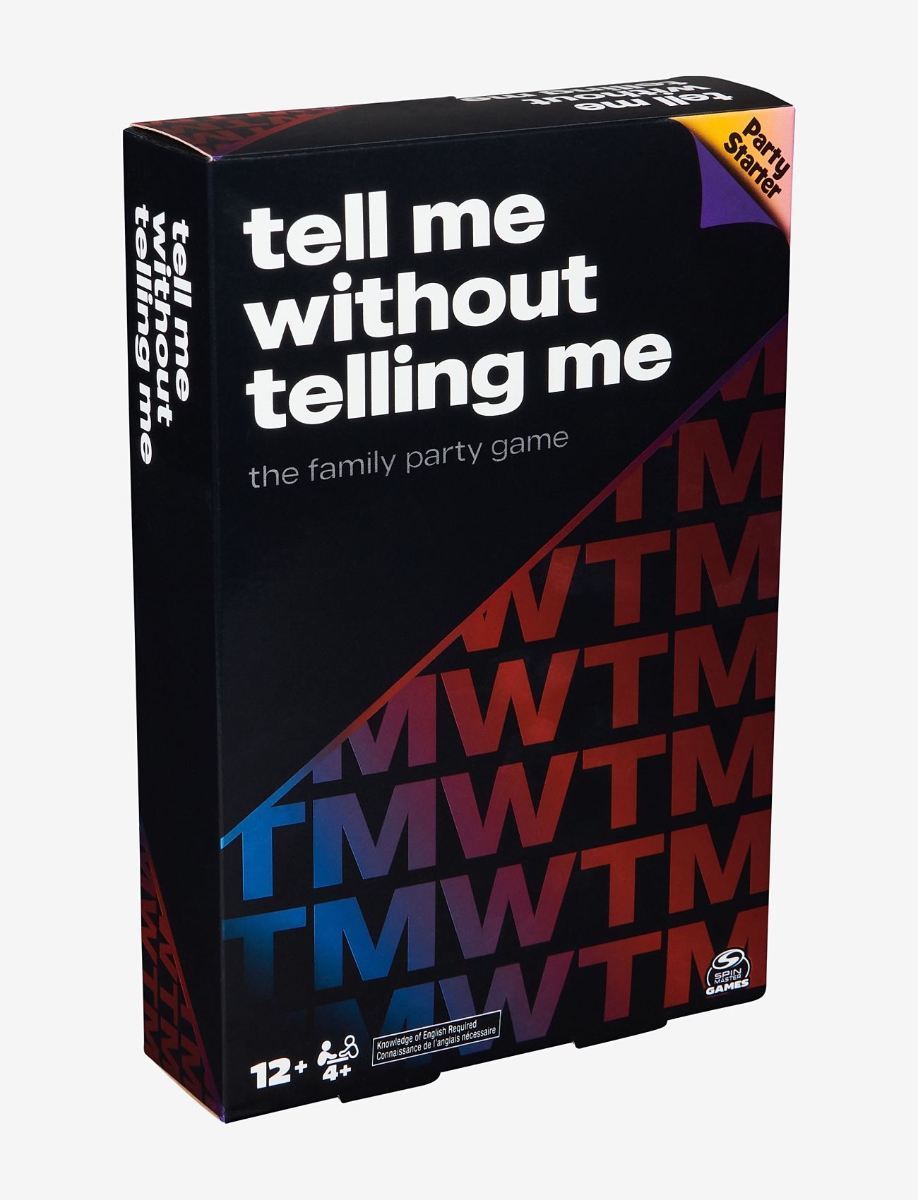 Spinmaster Games - Tell Me Without Telling Me - Party Starter - multi - 4