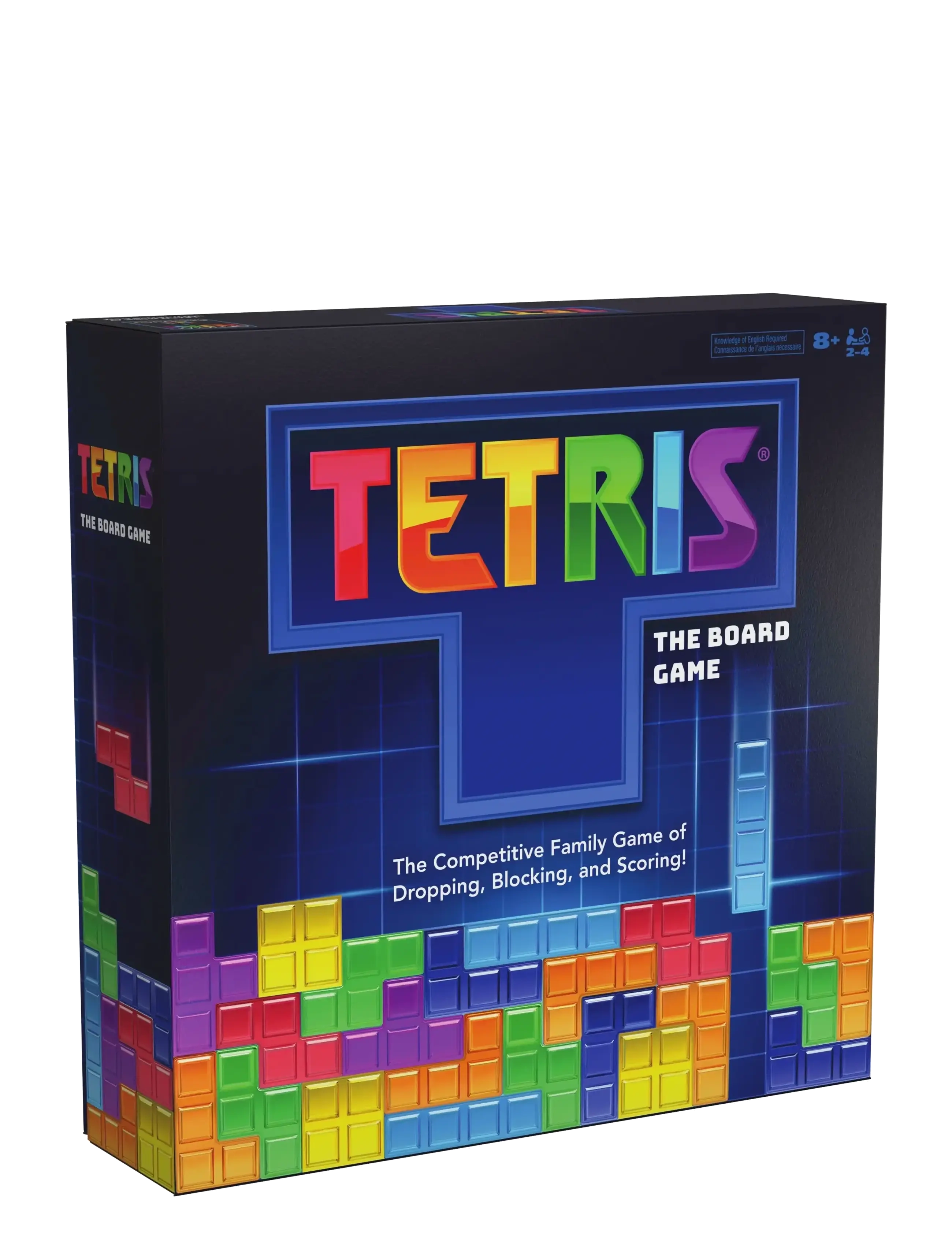 Spinmaster Games Tetris Family Strategy Game Dk/No/Se/Fi, One Size, Multi/patterned, Spil > Brætspil, Børn