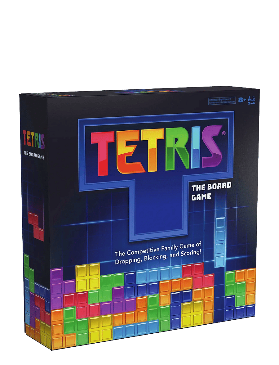 Spinmaster Games - Tetris Family Strategy Game DK/NO/SE/FI - brädspel - muti - 0
