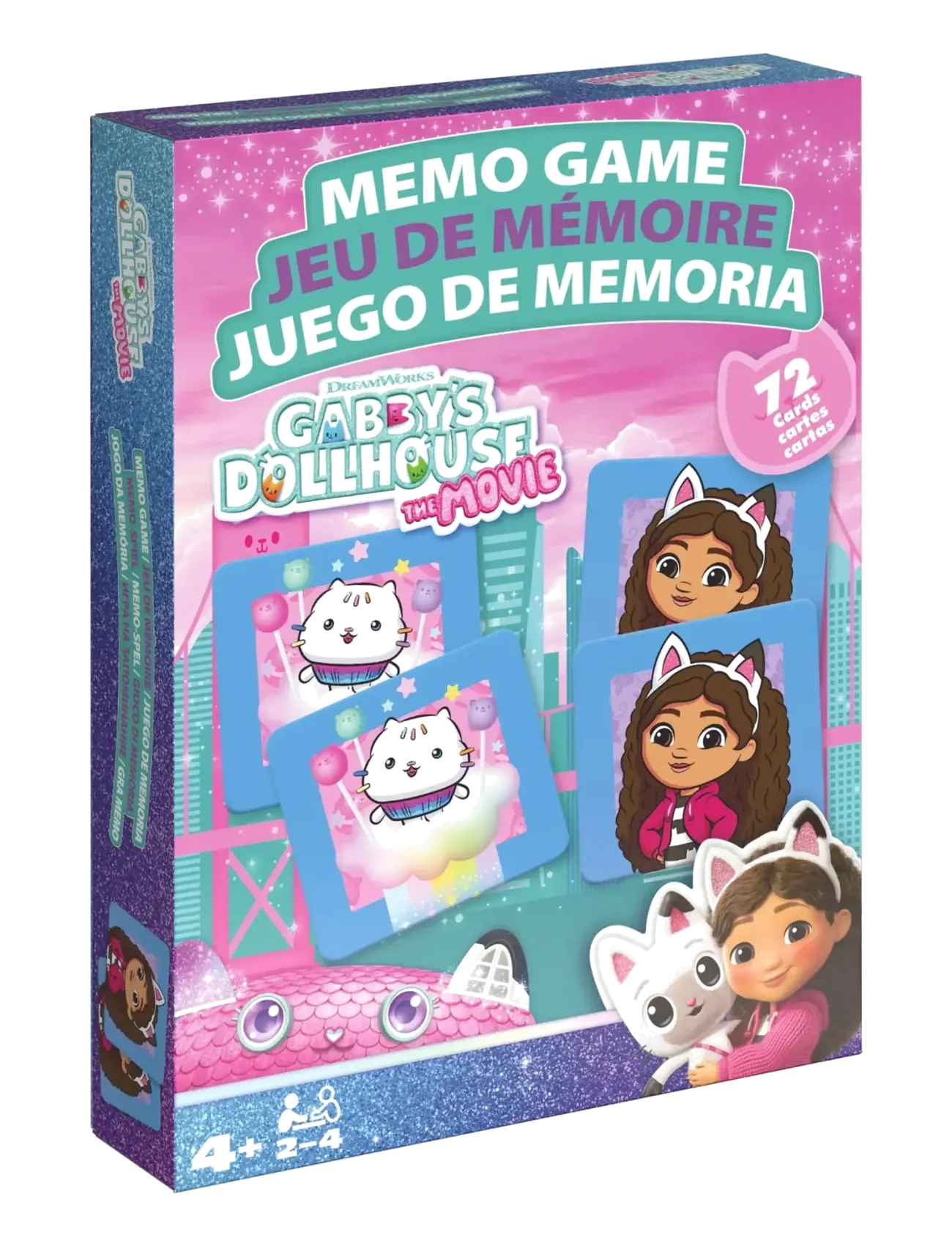 Spinmaster Games - Gabby's Movie Memo Game w. 72 Cards - memo - multi - 5
