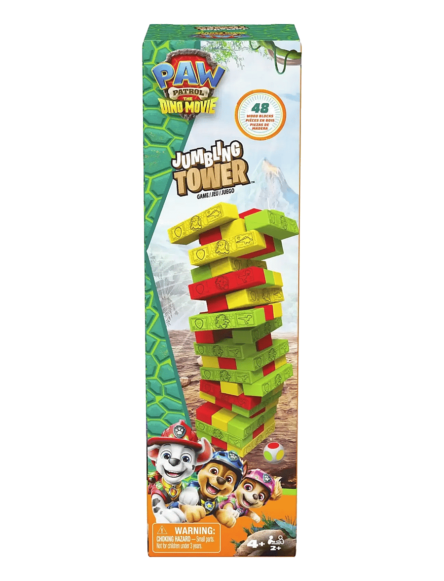 Spinmaster Games - Paw Patrol Movie 3 Jumbling Tower - brädspel - multi - 0