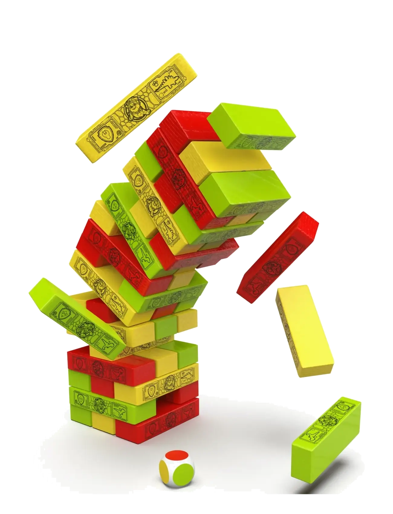 Spinmaster Games - Paw Patrol Movie 3 Jumbling Tower - brädspel - multi - 3