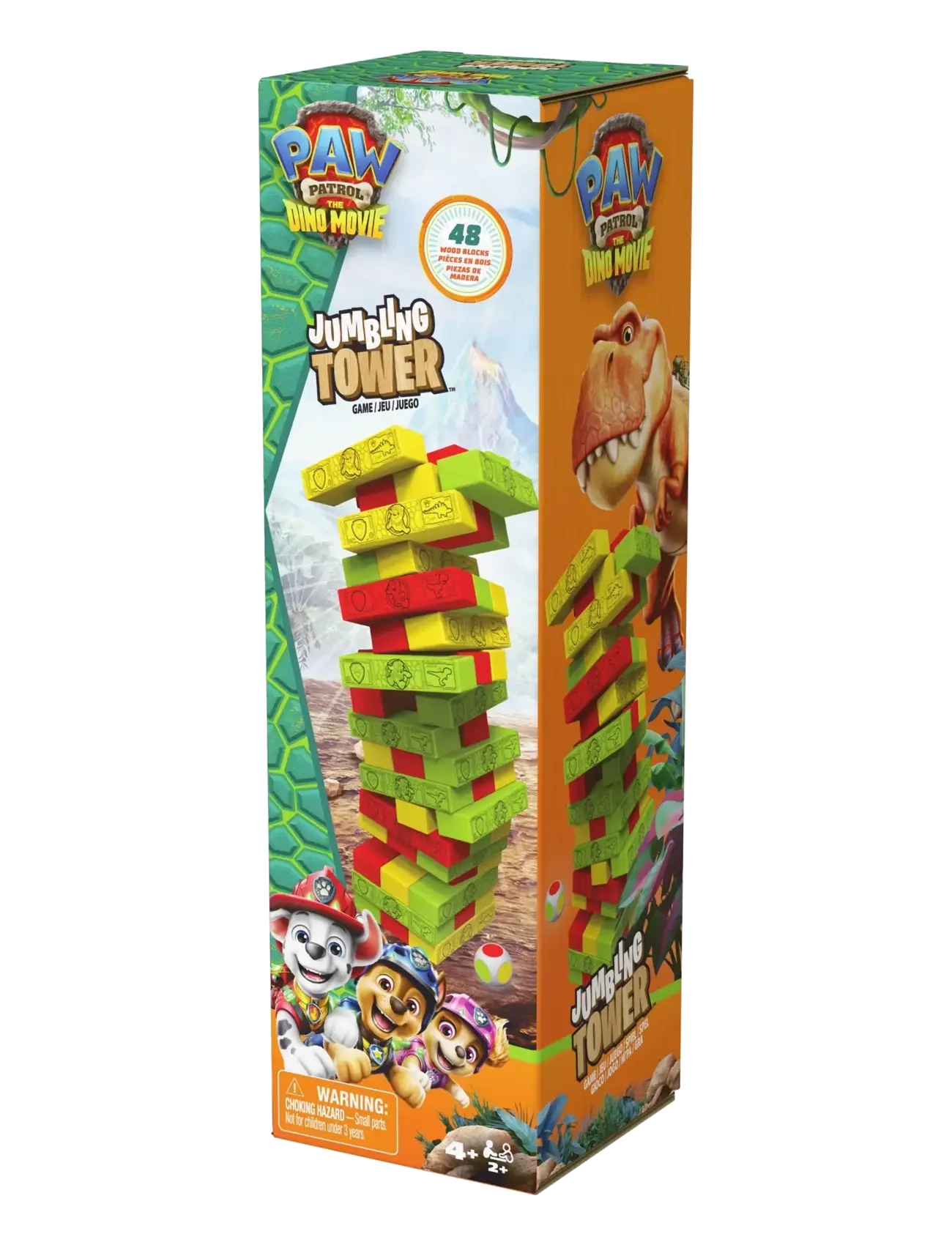 Spinmaster Games - Paw Patrol Movie 3 Jumbling Tower - brädspel - multi - 4