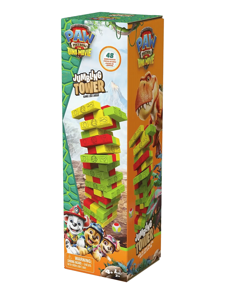 Spinmaster Games - Paw Patrol Movie 3 Jumbling Tower - brädspel - multi - 4