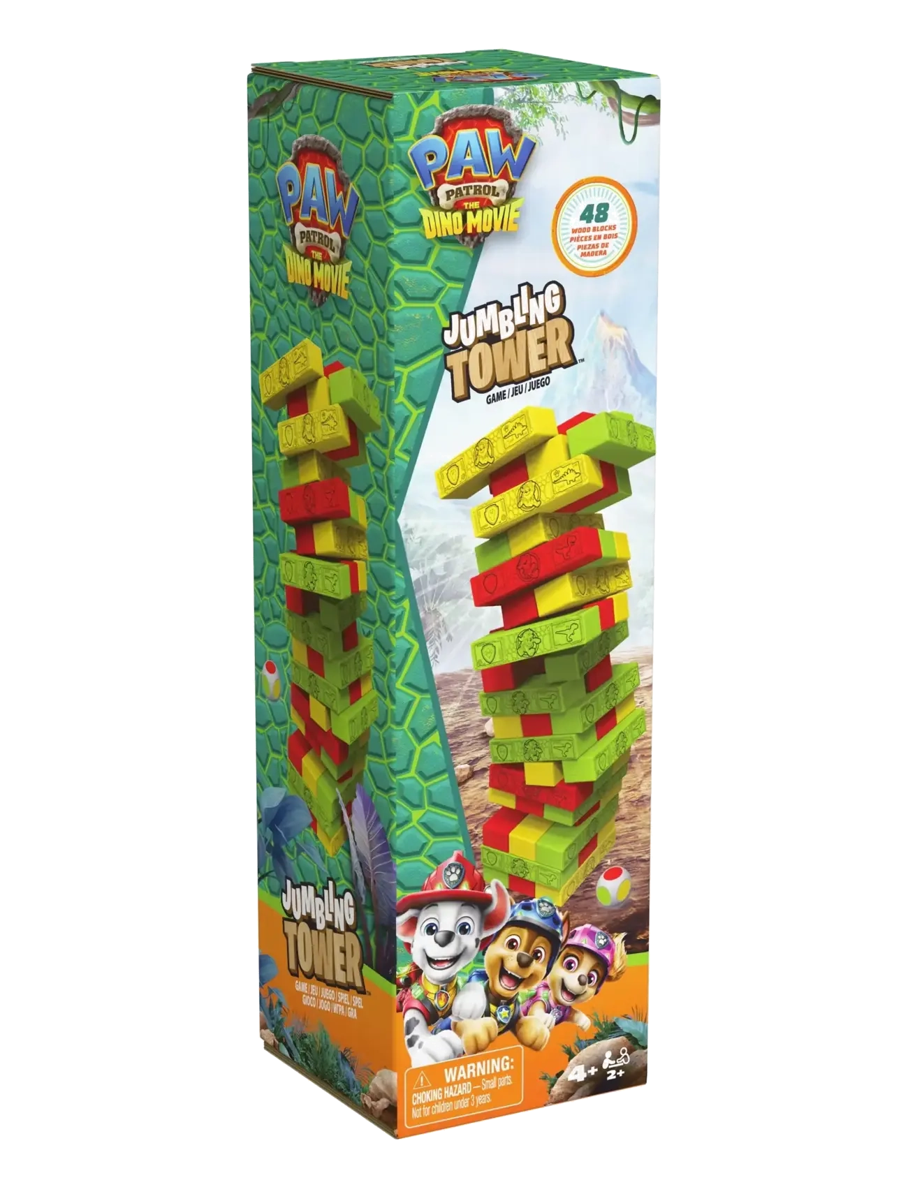 Spinmaster Games - Paw Patrol Movie 3 Jumbling Tower - brädspel - multi - 5
