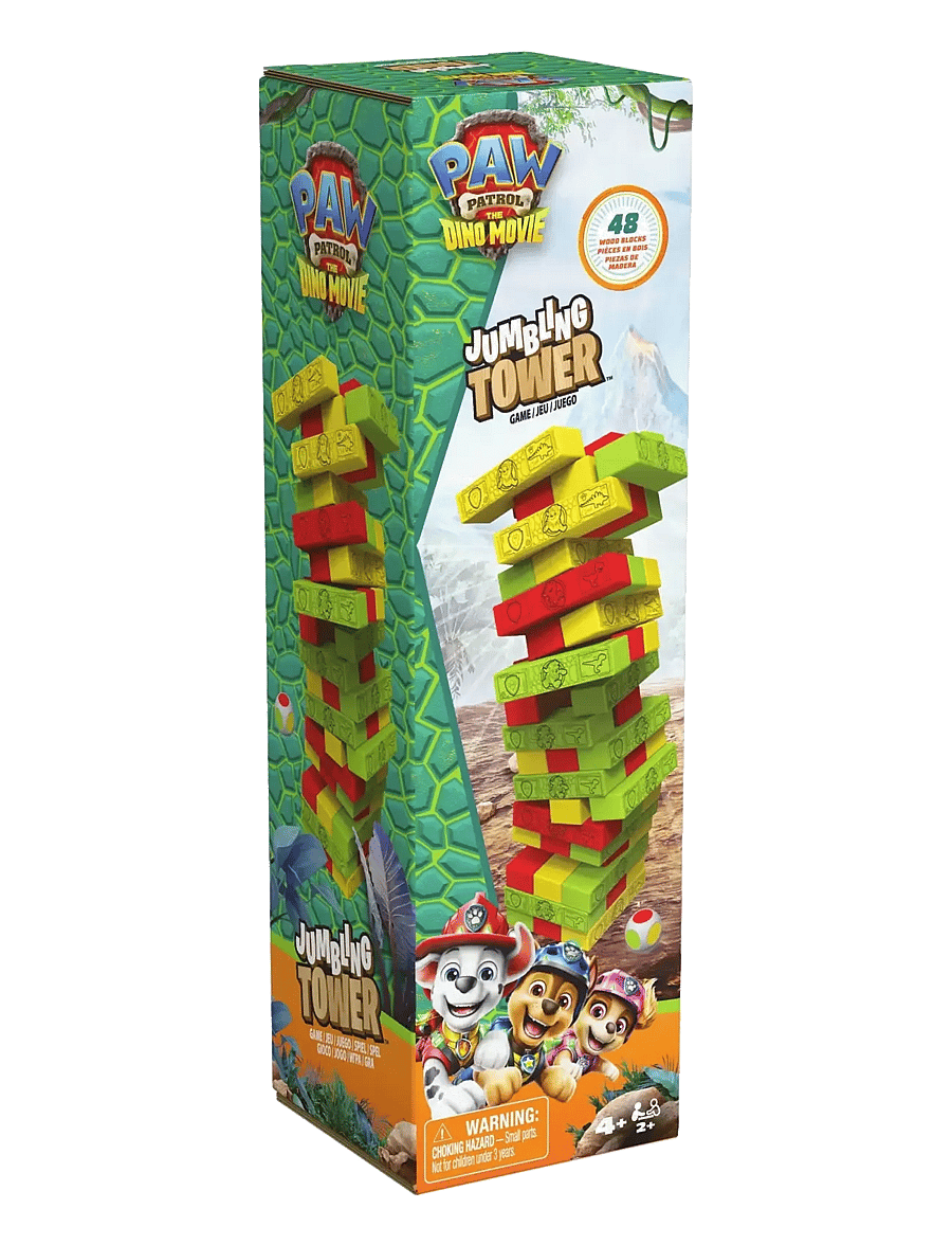 Spinmaster Games - Paw Patrol Movie 3 Jumbling Tower - brädspel - multi - 5