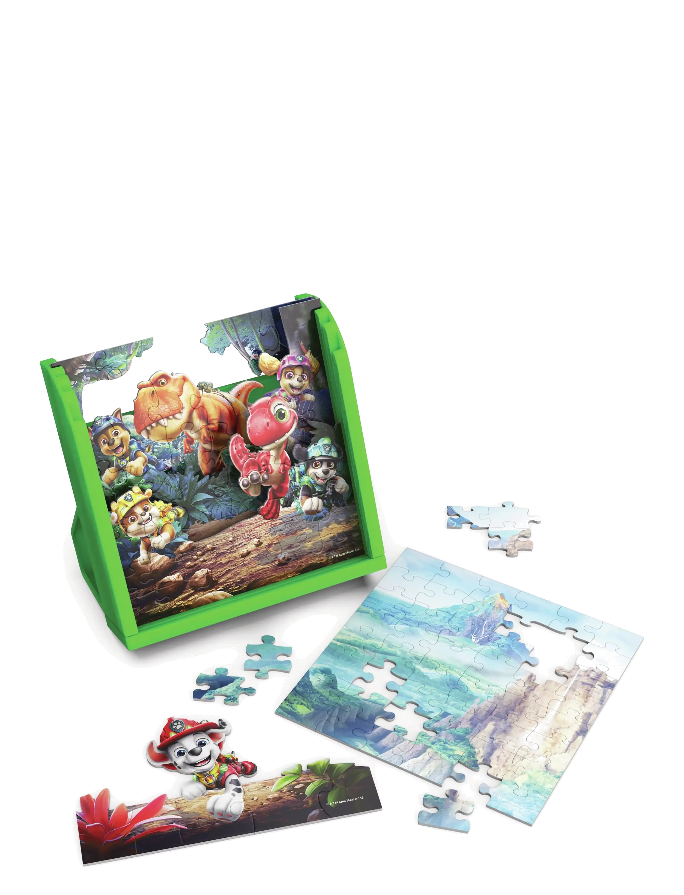 Spinmaster Games - Paw Patrol Movie 3 Layer & Display Puzzle - klassiska pussel - multi - 1