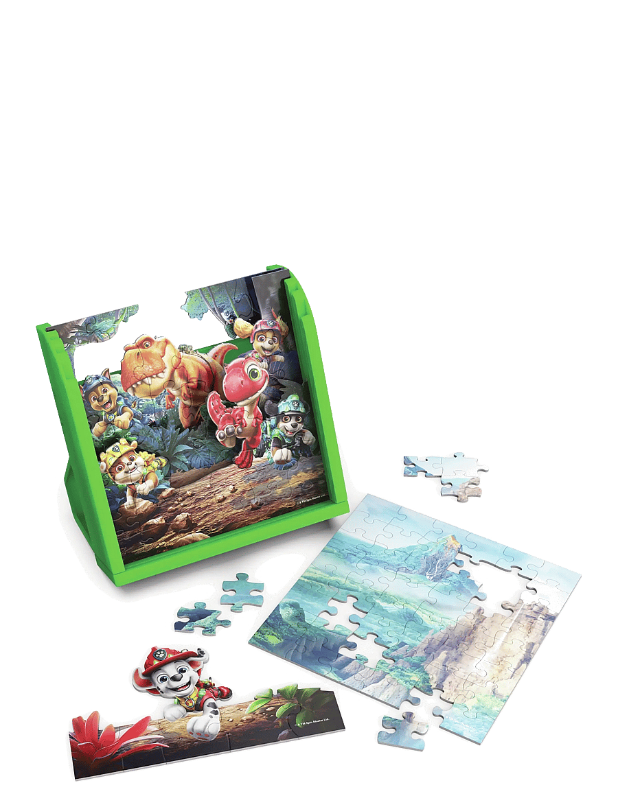 Spinmaster Games - Paw Patrol Movie 3 Layer & Display Puzzle - klassiska pussel - multi - 1