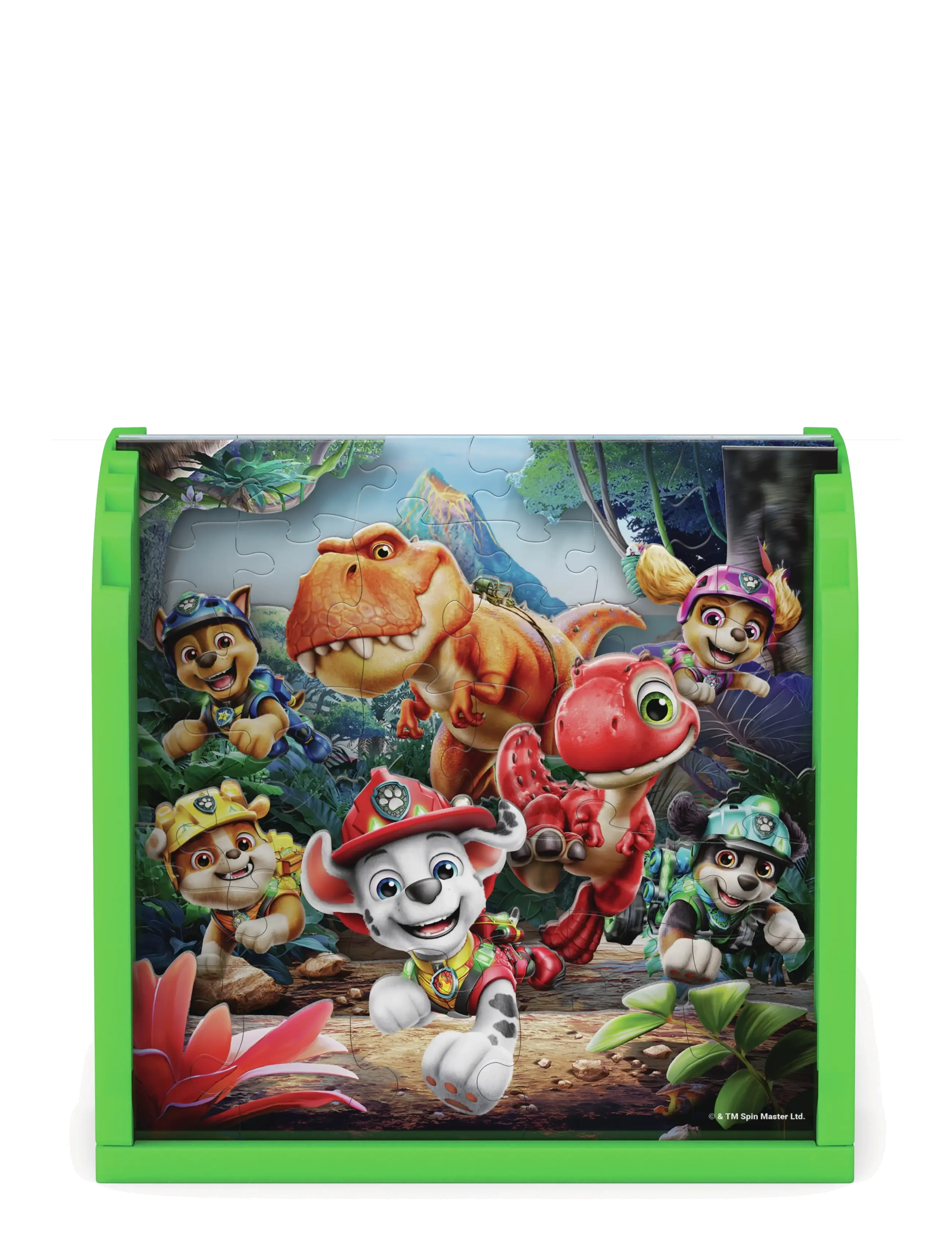 Spinmaster Games - Paw Patrol Movie 3 Layer & Display Puzzle - klassiska pussel - multi - 2