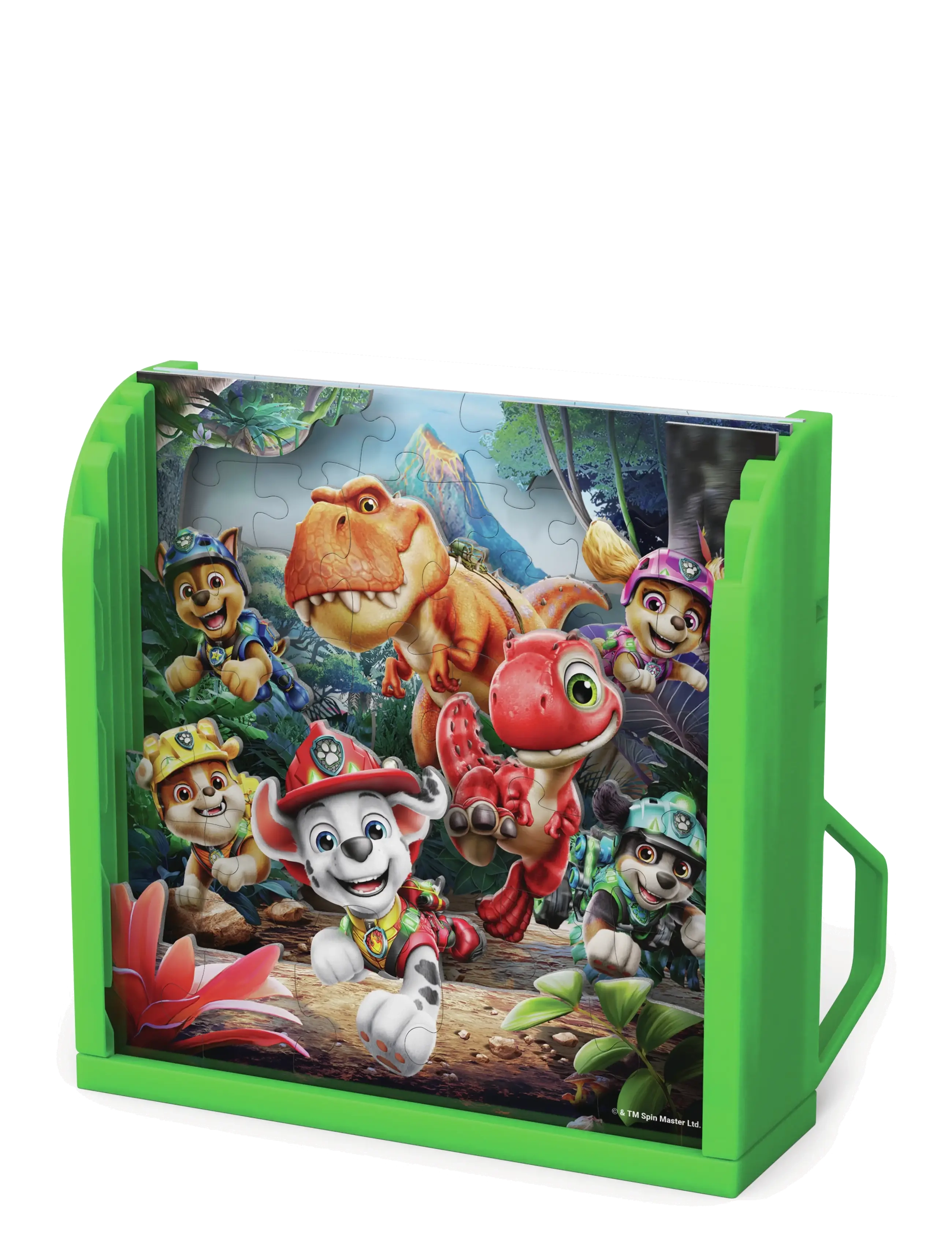 Spinmaster Games - Paw Patrol Movie 3 Layer & Display Puzzle - klassiska pussel - multi - 4