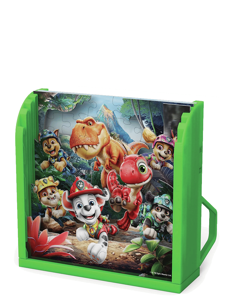 Spinmaster Games - Paw Patrol Movie 3 Layer & Display Puzzle - klassiska pussel - multi - 4
