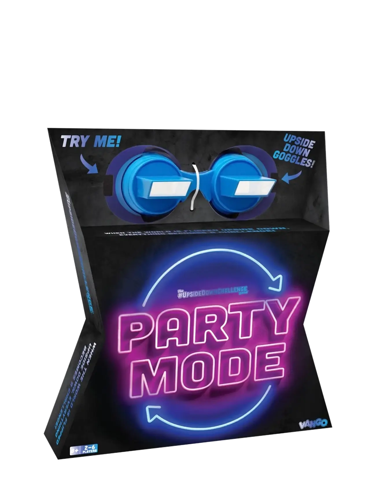 Spinmaster Games The Upside Down Challenge Party Mode, Børn, Active Spil, Multi/mønstret, Str: ONE SIZE