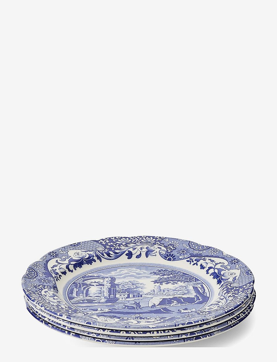 Spode - Blue Italian Dinner Plate 4-pack - praetaldrikud - blue / white - 2