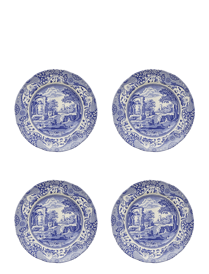 Spode - Blue Italian Lunch Plate 4-pack - speiseteller - blue / white - 1