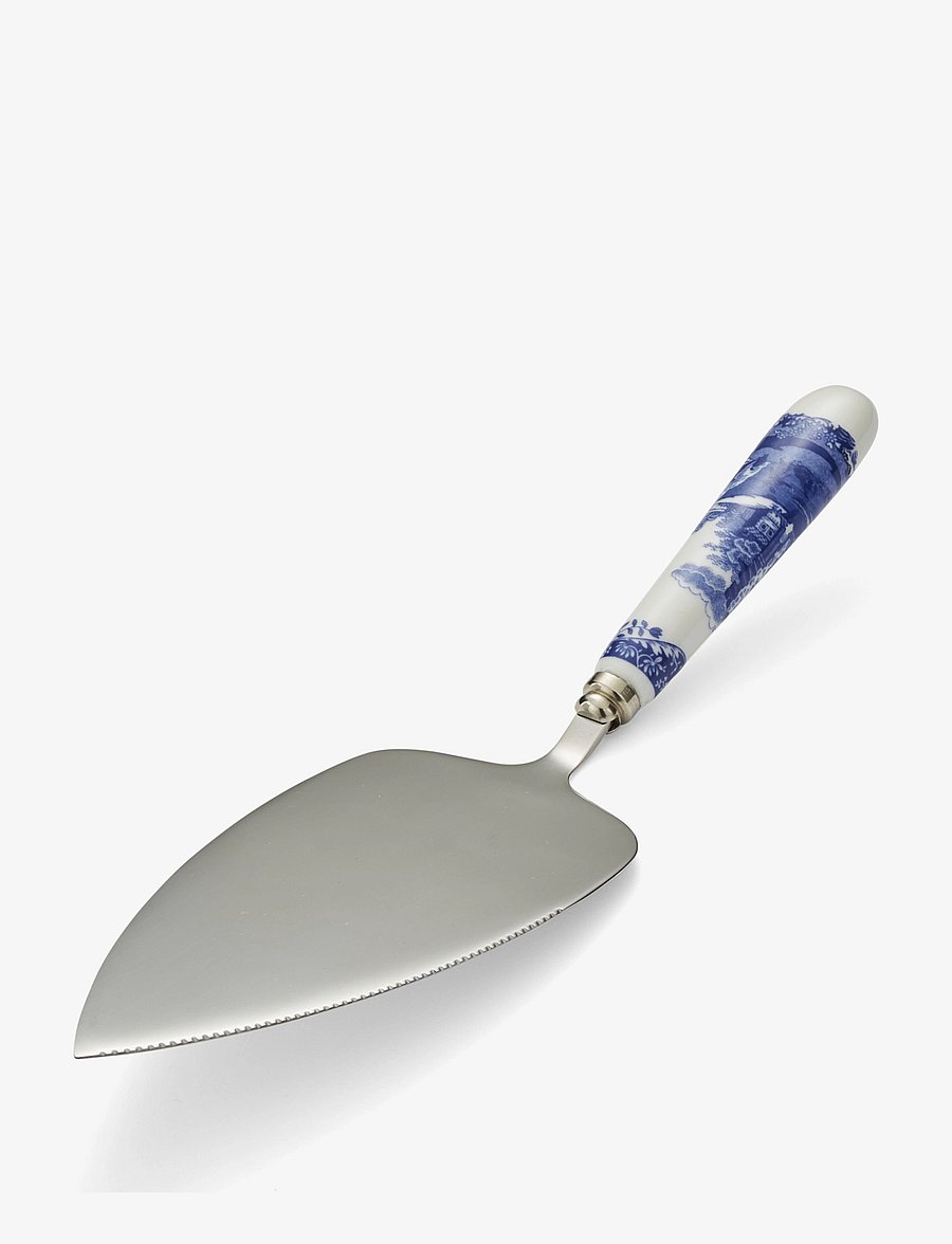 Spode - Blue Italian Cake Slice - madalaimad hinnad - blue / white - 0