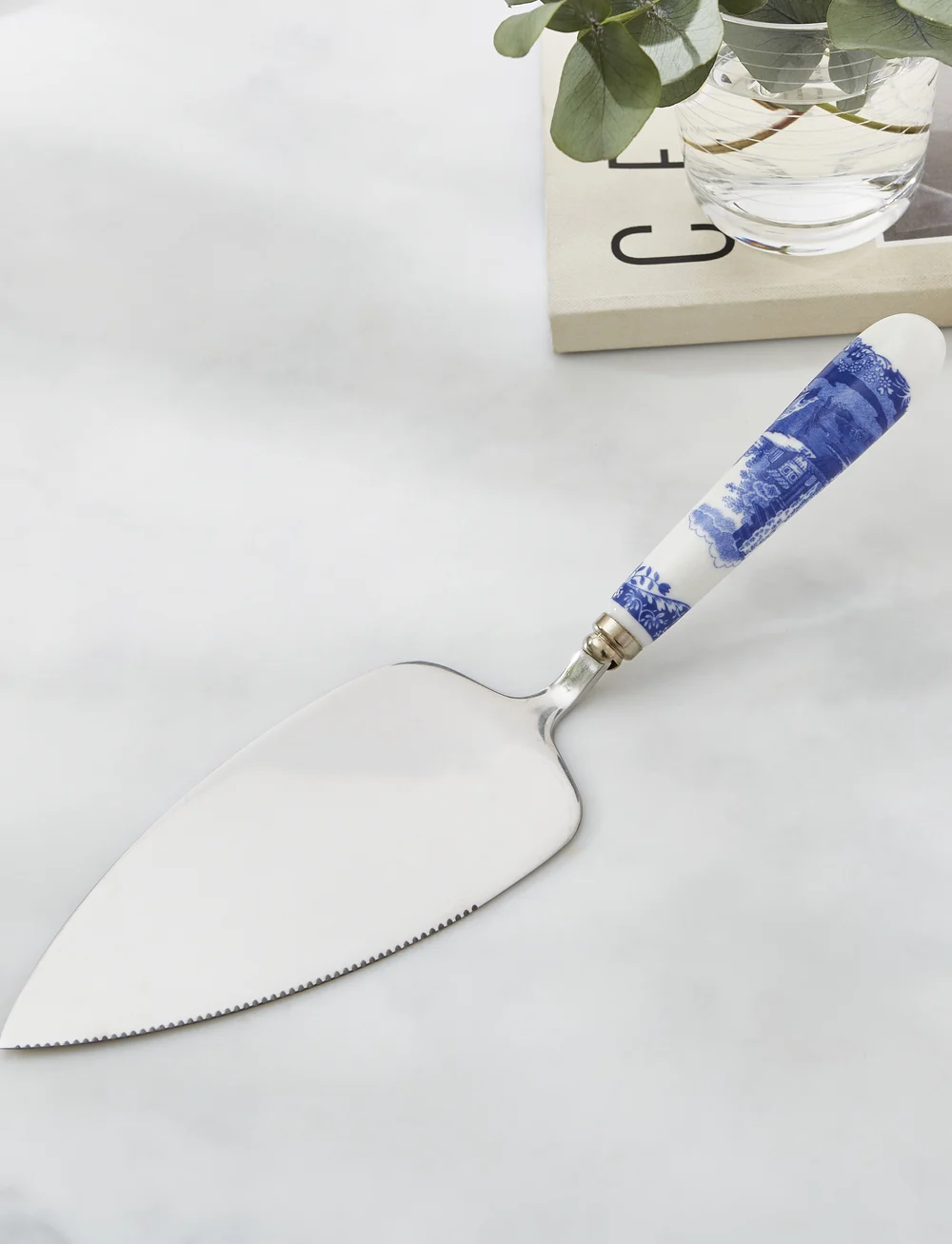 Spode - Blue Italian Cake Slice - couteaux à gâteaux - blue / white - 4