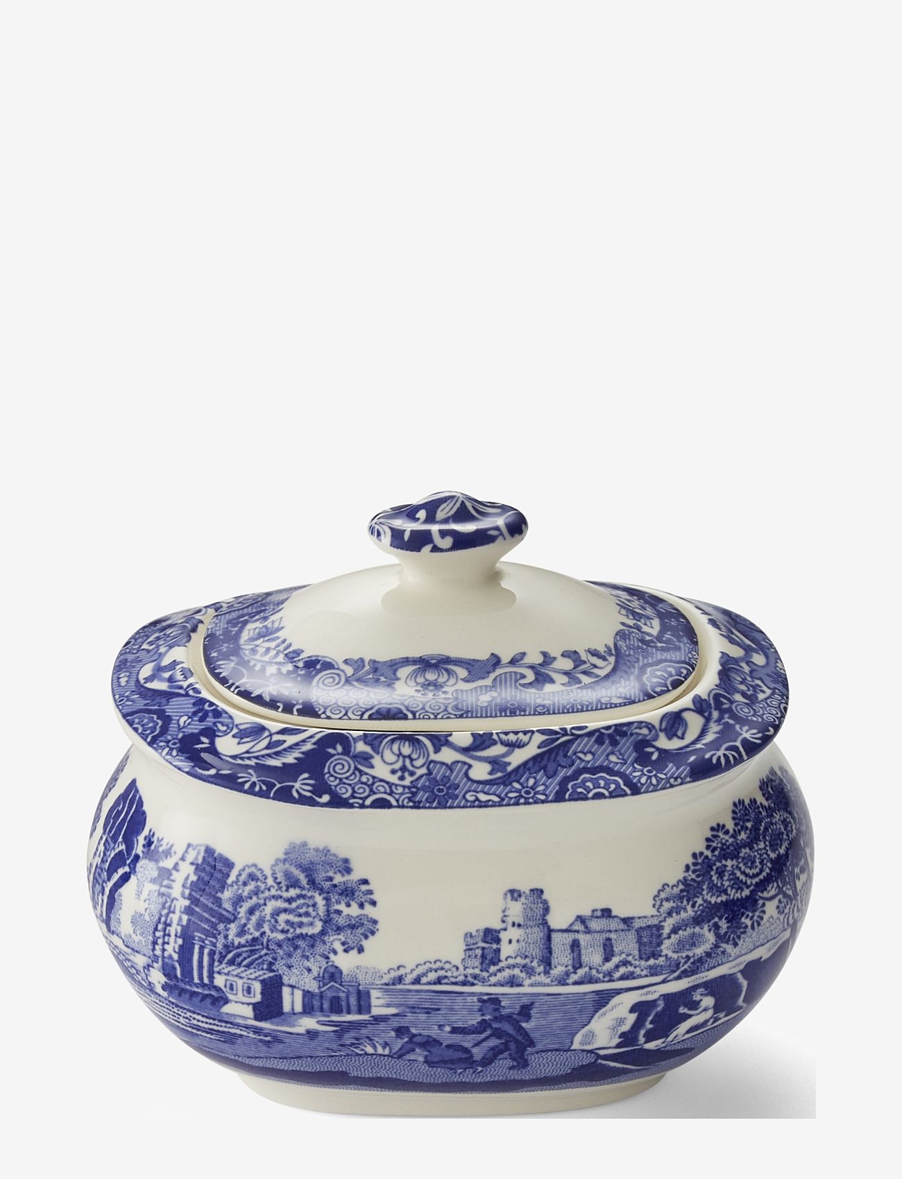 Spode - Blue Italian Sugar Box - osta hinna alusel - blue / white - 0