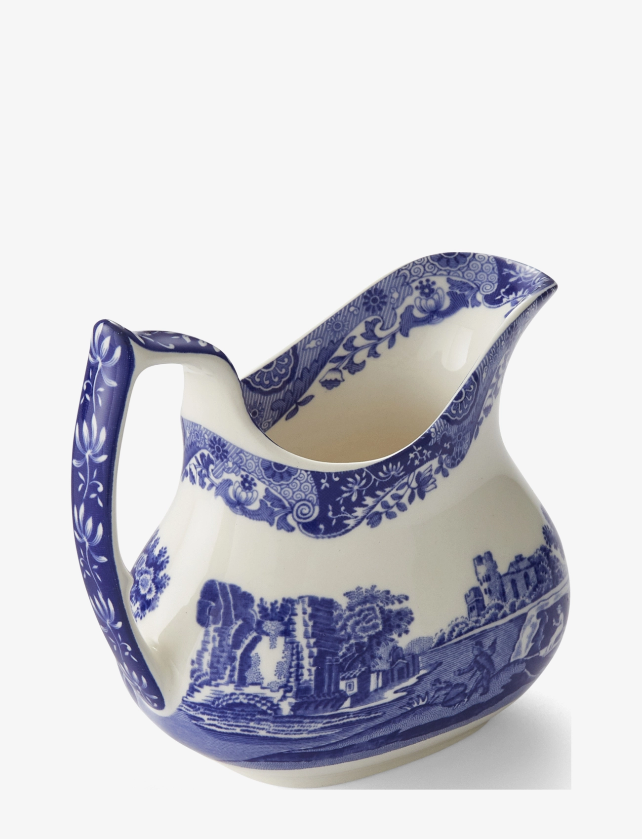 Spode - Blue Italian Cream Jug - sovseskåle - blue / white - 1