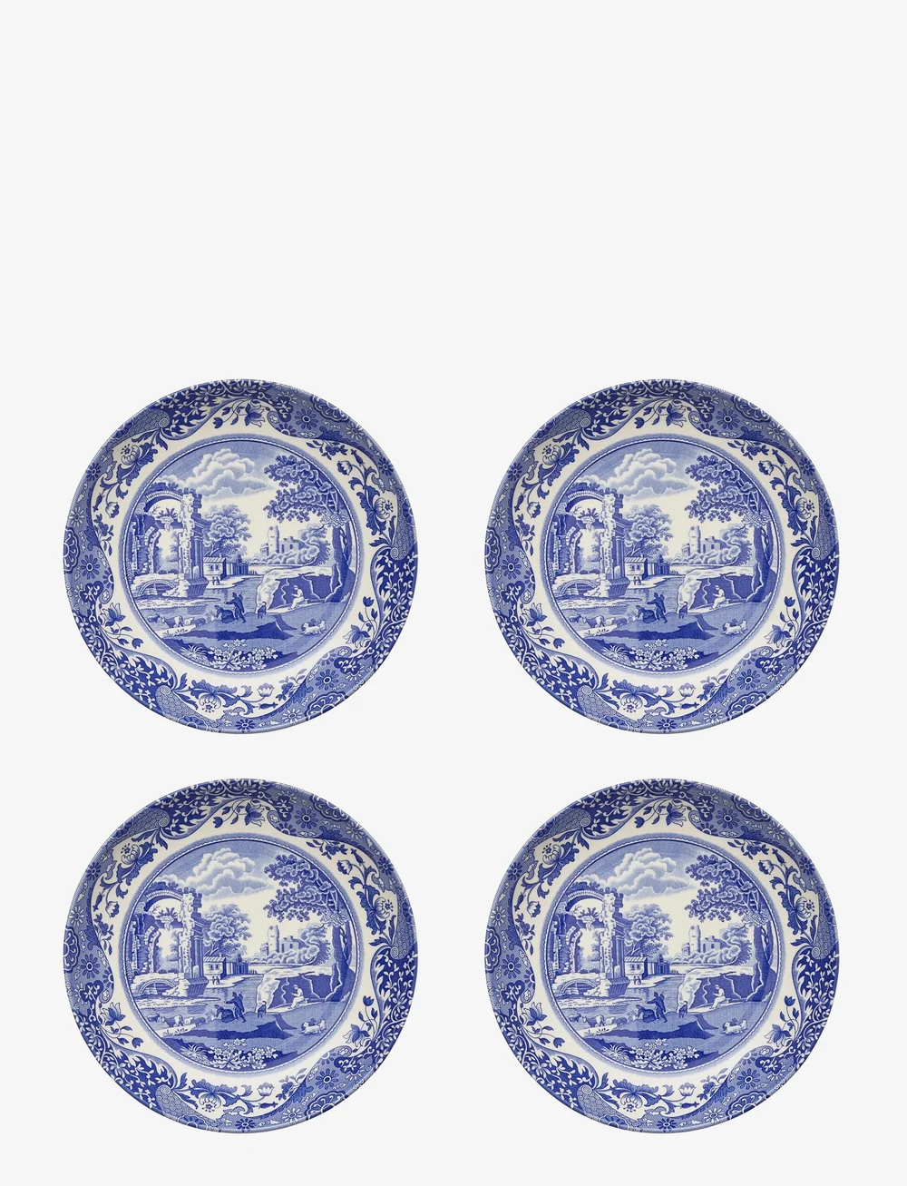 Spode - Blue Italian Pasta Bowl 4-pack - nach preis einkaufen - blue / white - 0