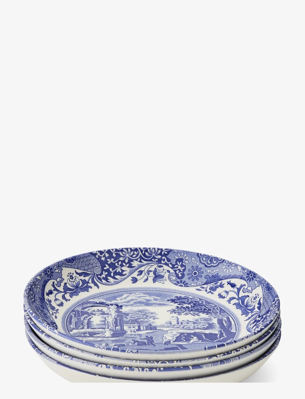 Spode - Blue Italian Pasta Bowl 4-pack - nach preis einkaufen - blue / white - 1
