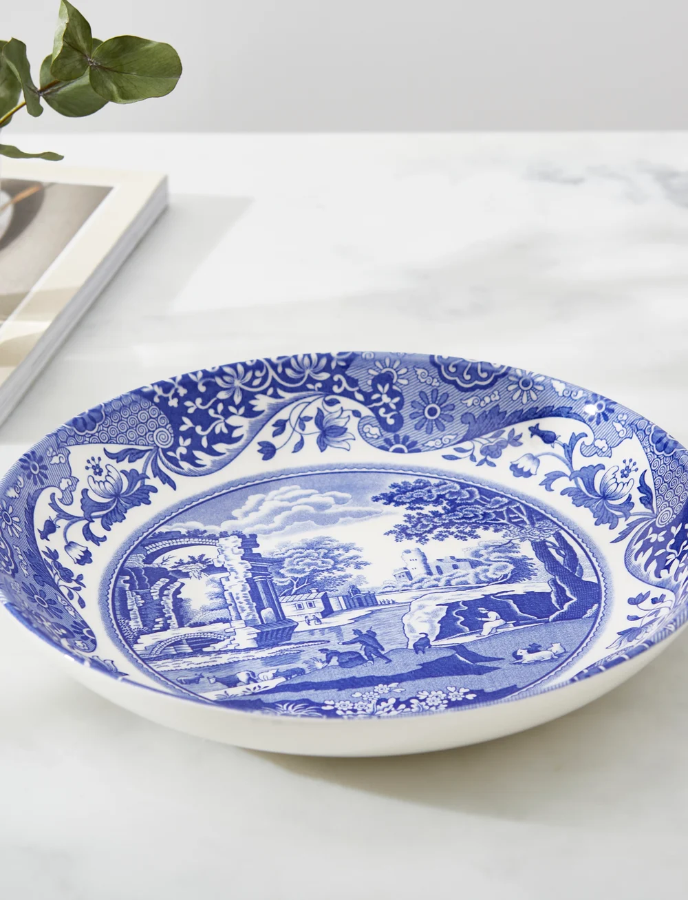 Spode - Blue Italian Pasta Bowl 4-pack - nach preis einkaufen - blue / white - 3