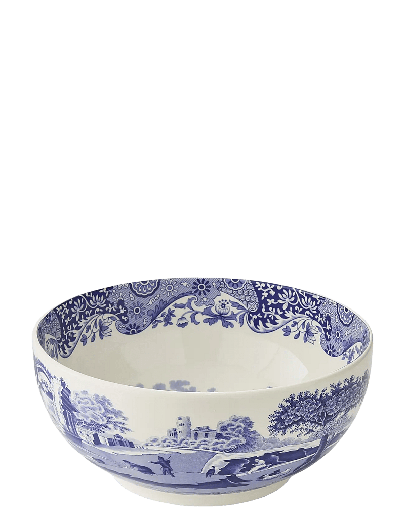 Spode - Blue Italian Round Bowl - servierschalen - blue / white - 0