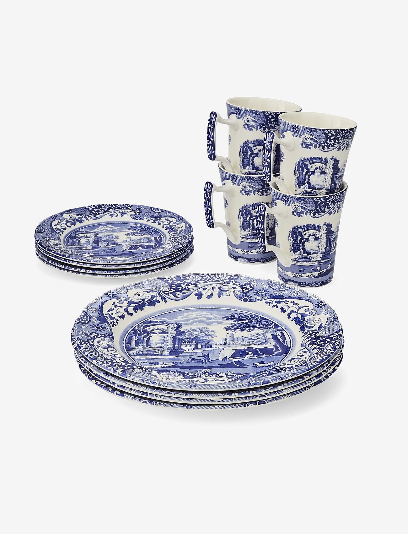 Spode Blue Italian 12 Piece Set (SODBLI8544) Tableware sets
