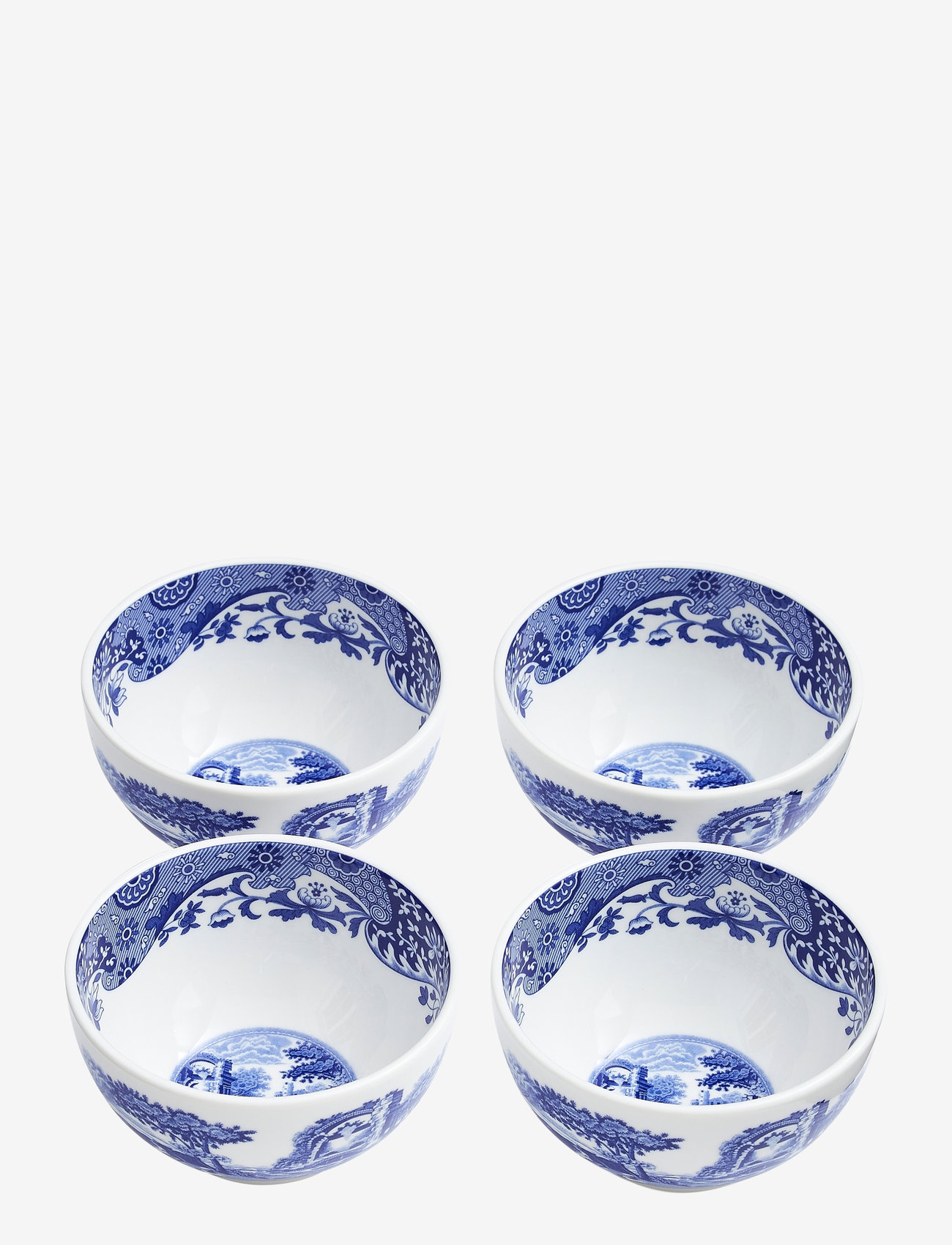 Spode - Blue Italian Dip Bowls - Set of 4 - servierschalen - blue / white - 0