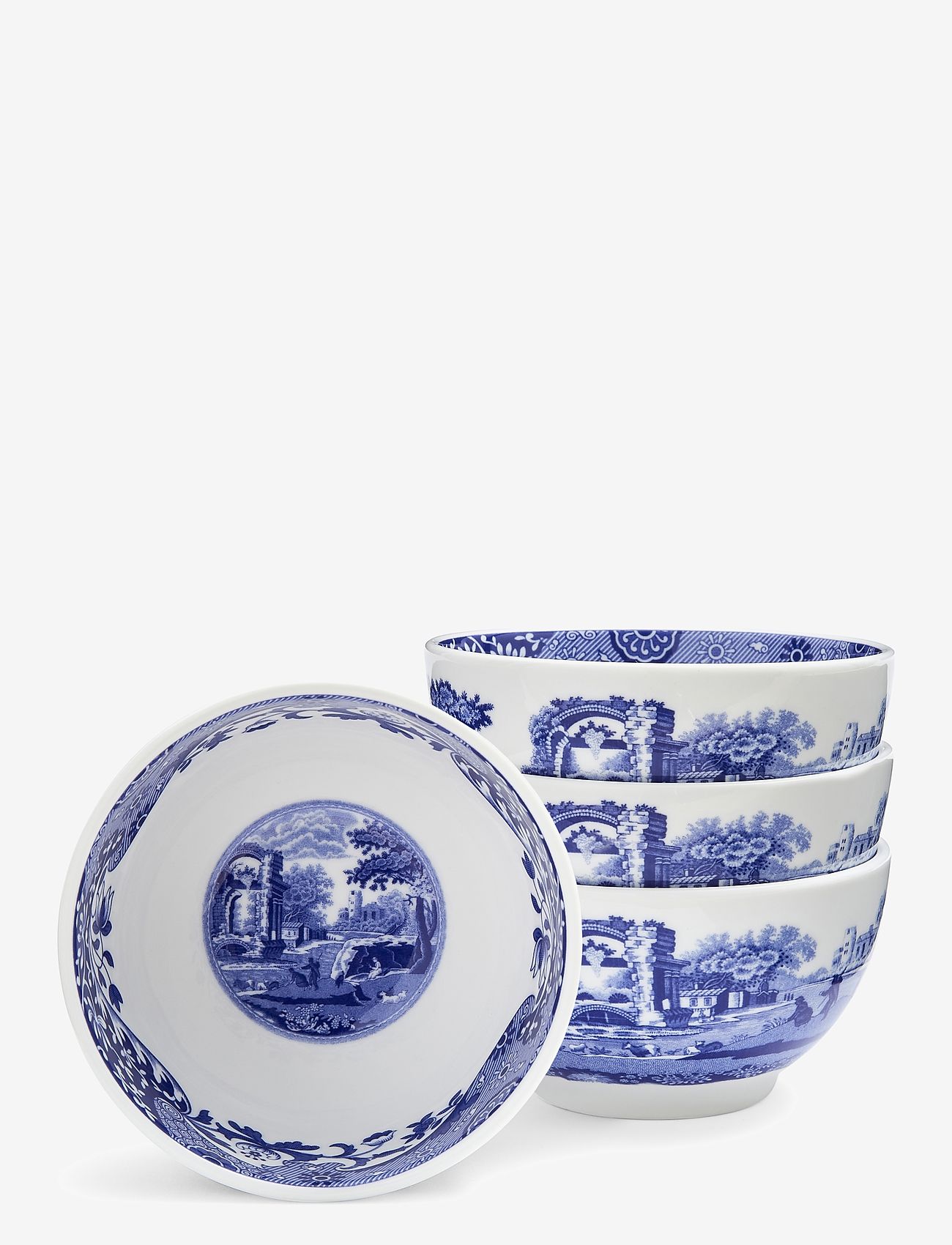 Spode - Blue Italian Dip Bowls - Set of 4 - servierschalen - blue / white - 2