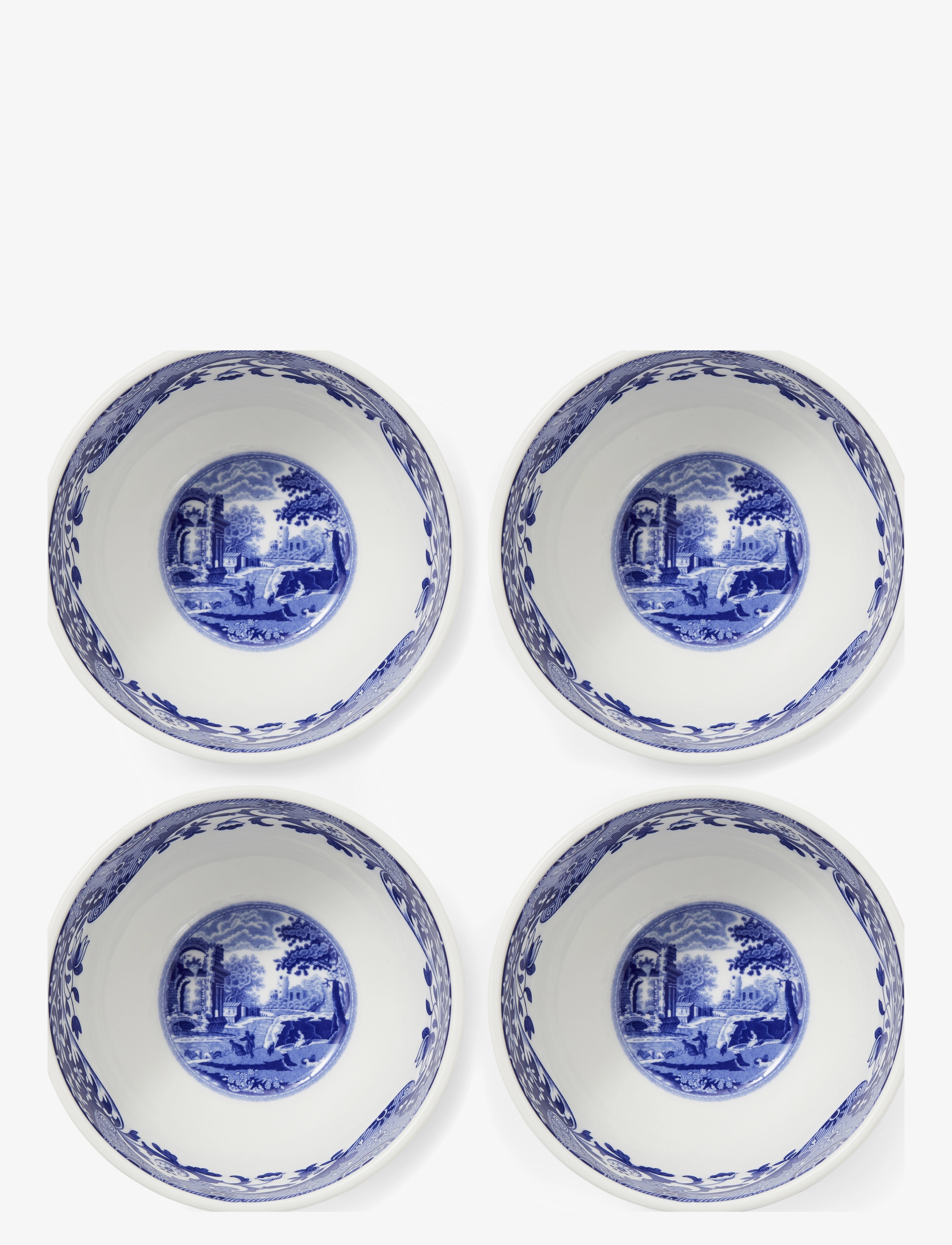Spode - Blue Italian Dip Bowls - Set of 4 - servierschalen - blue / white - 4