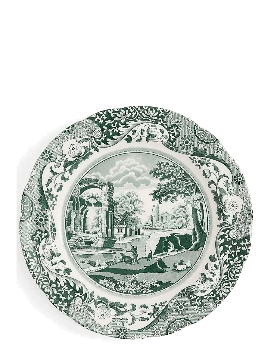 Spode - Heritage Green Italian Plate 4-pack - frühstücksteller - green / white - 4