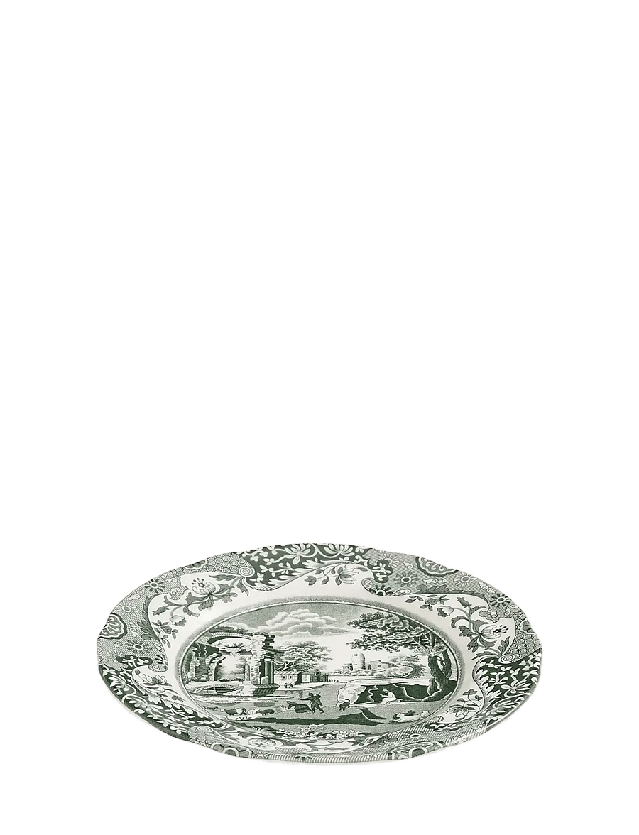 Spode - Heritage Green Italian Plate 4-pack - frühstücksteller - green / white - 3